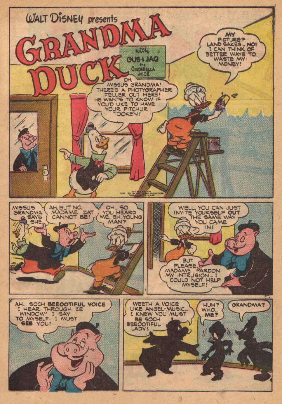 Read online Walt Disney's Comics and Stories comic -  Issue #130 - 21