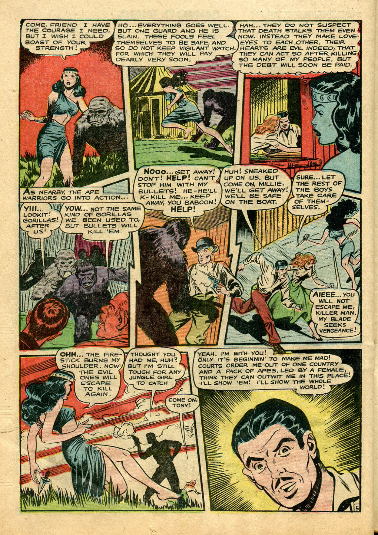 Read online Jungle Jo (1950) comic -  Issue # Full - 26
