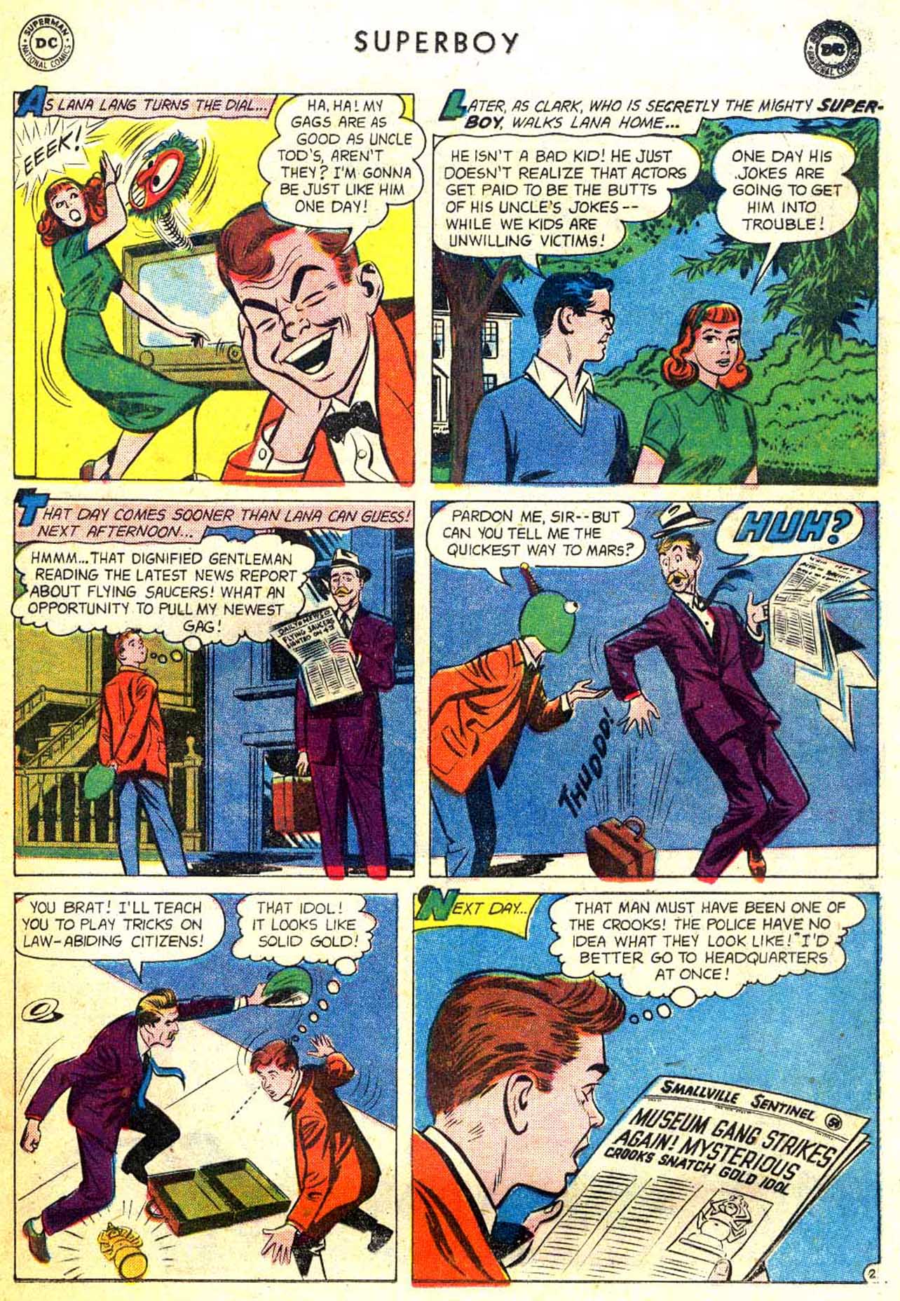 Read online Superboy (1949) comic -  Issue #62 - 13