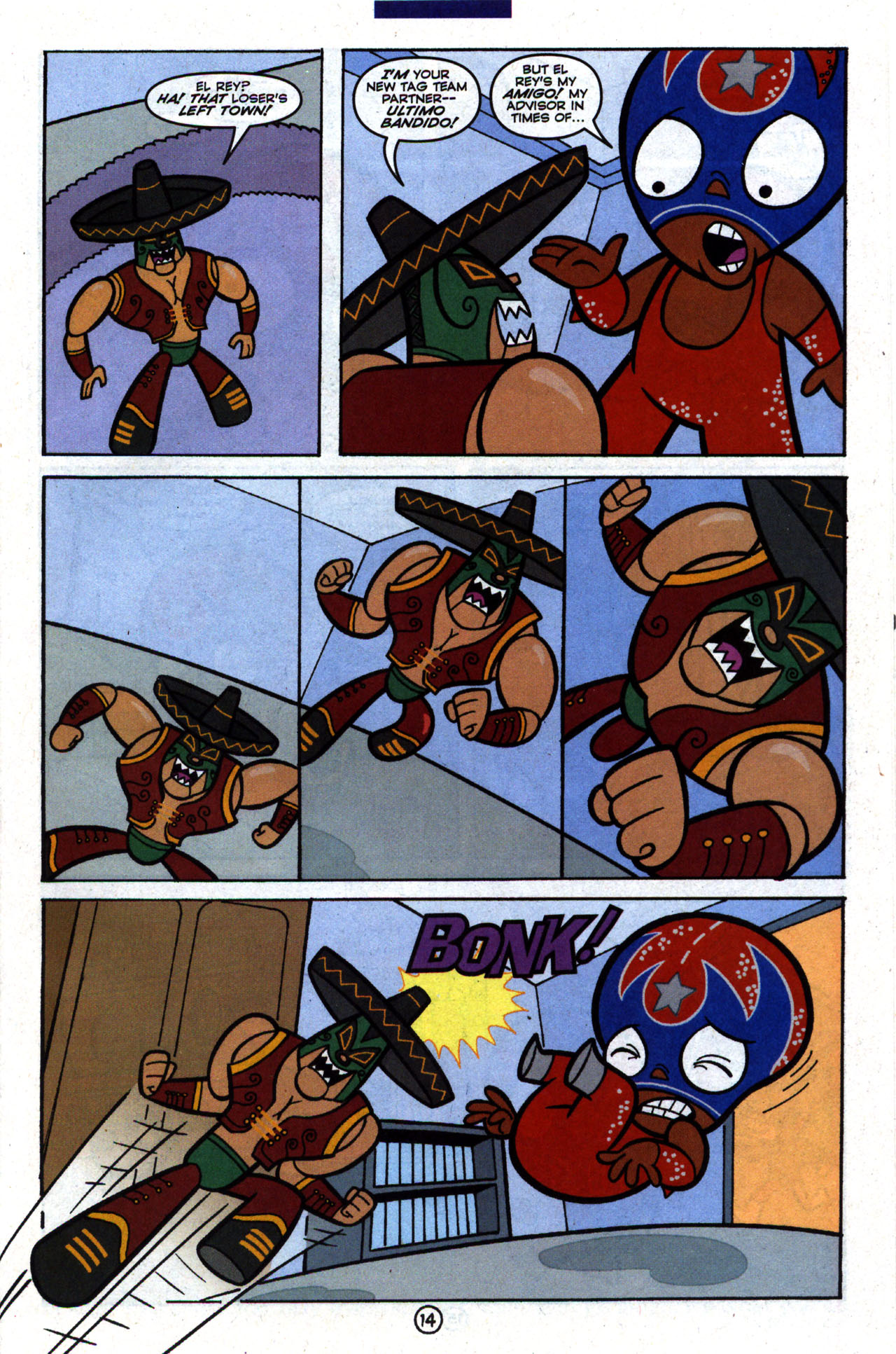 Read online Mucha Lucha comic -  Issue #1 - 15