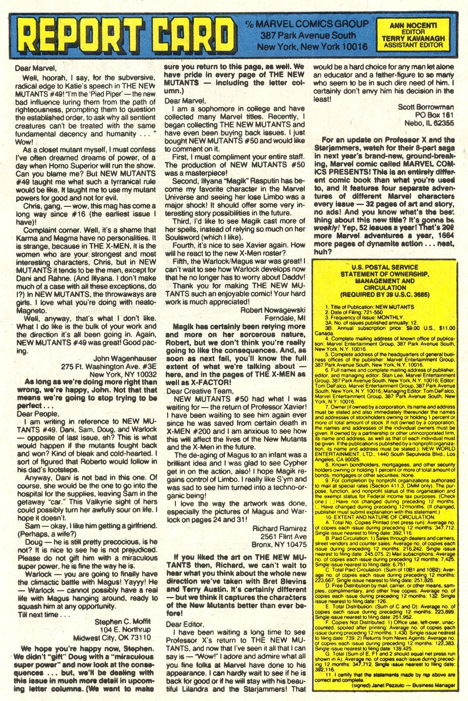 Read online The New Mutants comic -  Issue #64 - 25