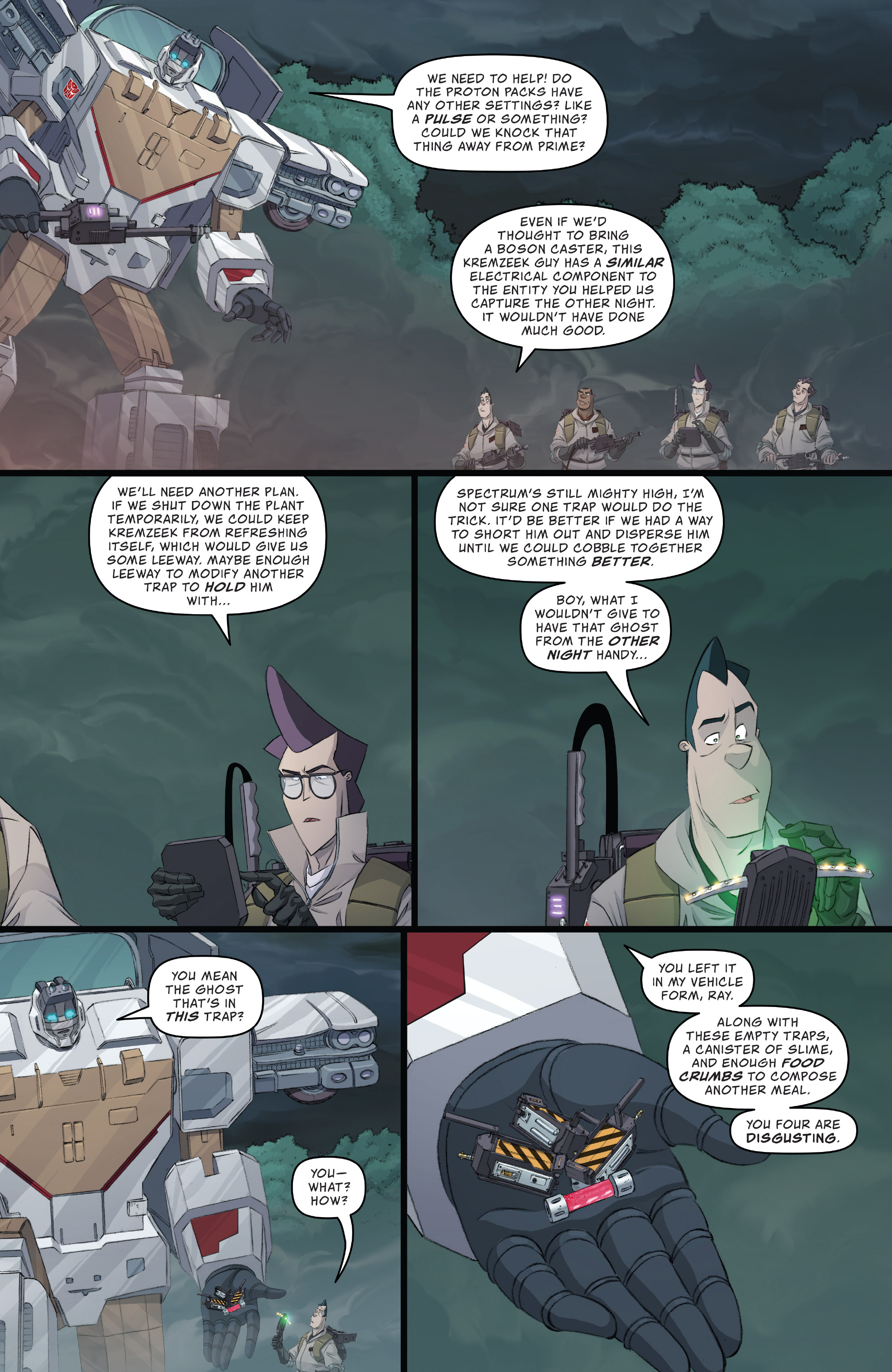 Read online Transformers/Ghostbusters comic -  Issue #4 - 18