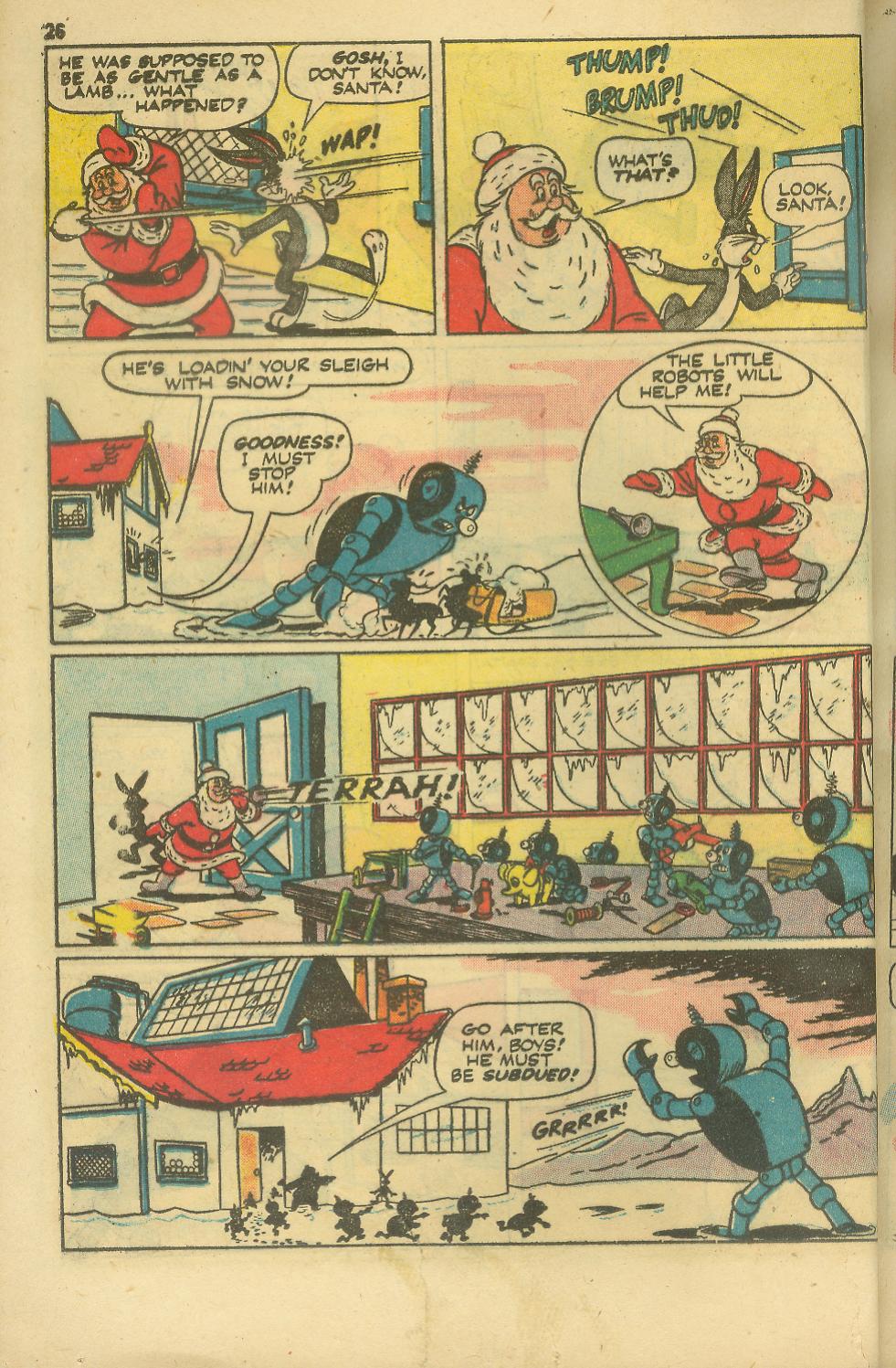 Read online Bugs Bunny's Christmas Funnies comic -  Issue # TPB 1 - 28