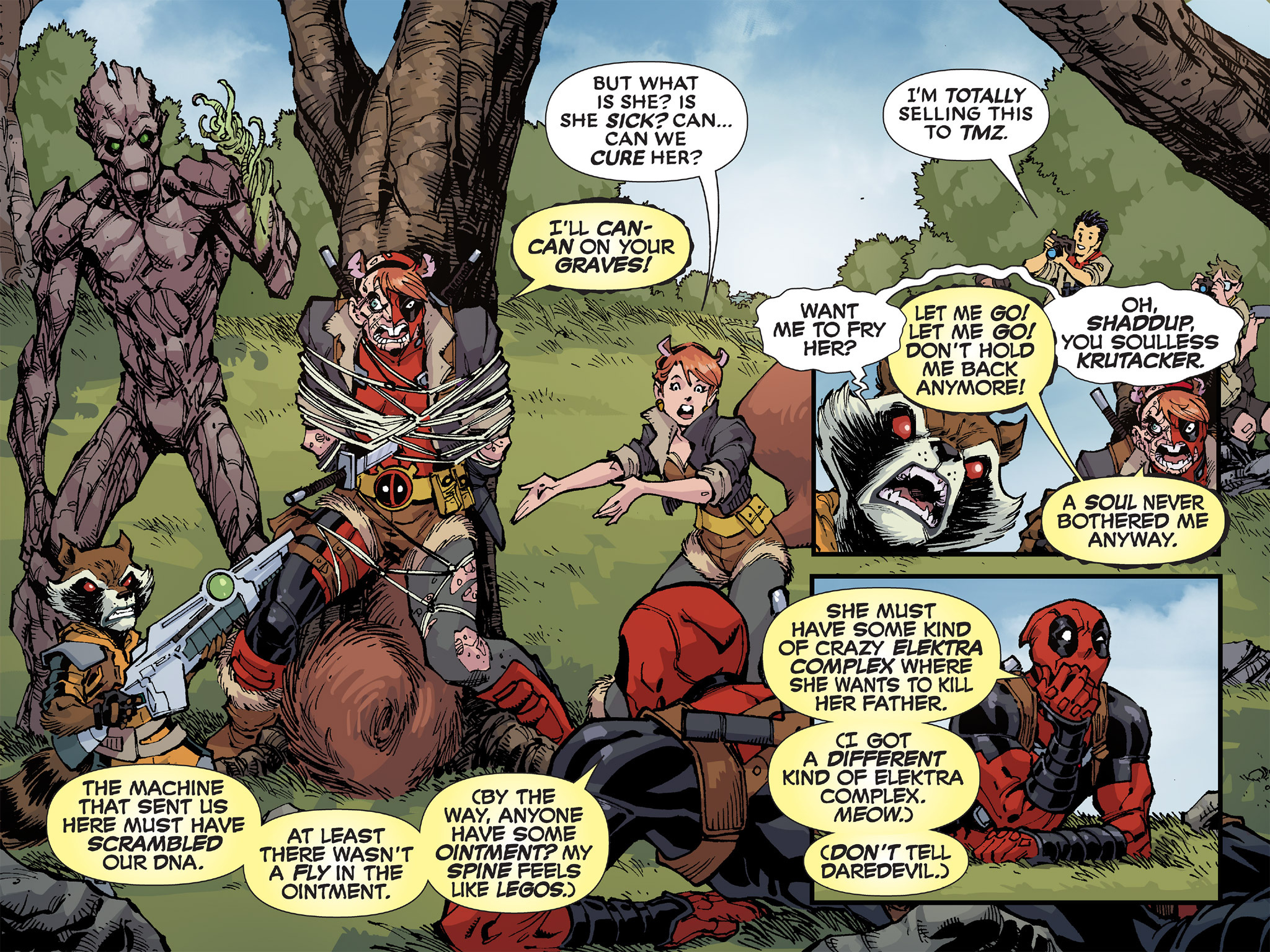 Read online Deadpool: Too Soon? Infinite Comic comic -  Issue #3 - 29