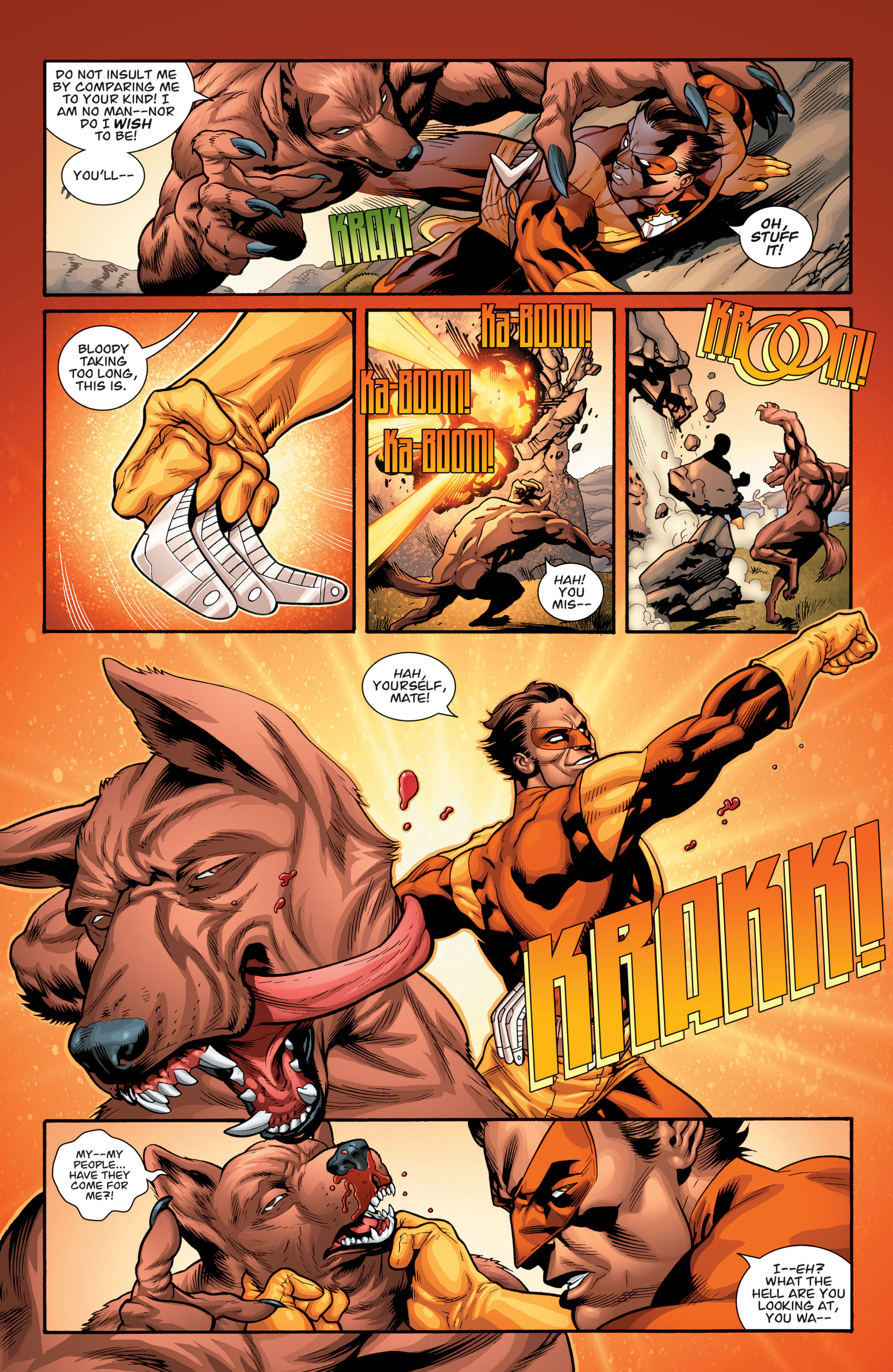 Read online Guarding the Globe (2010) comic -  Issue #2 - 5