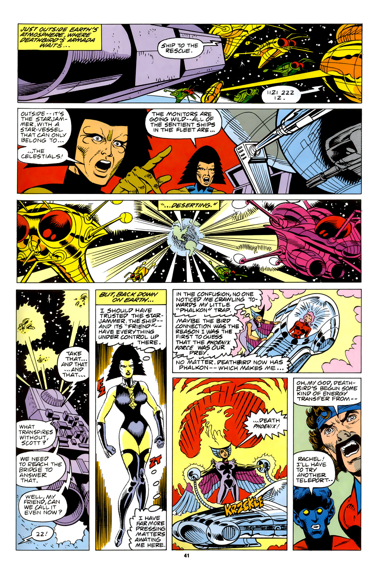 Read online X-Men Spotlight On...Starjammers comic -  Issue #2 - 43