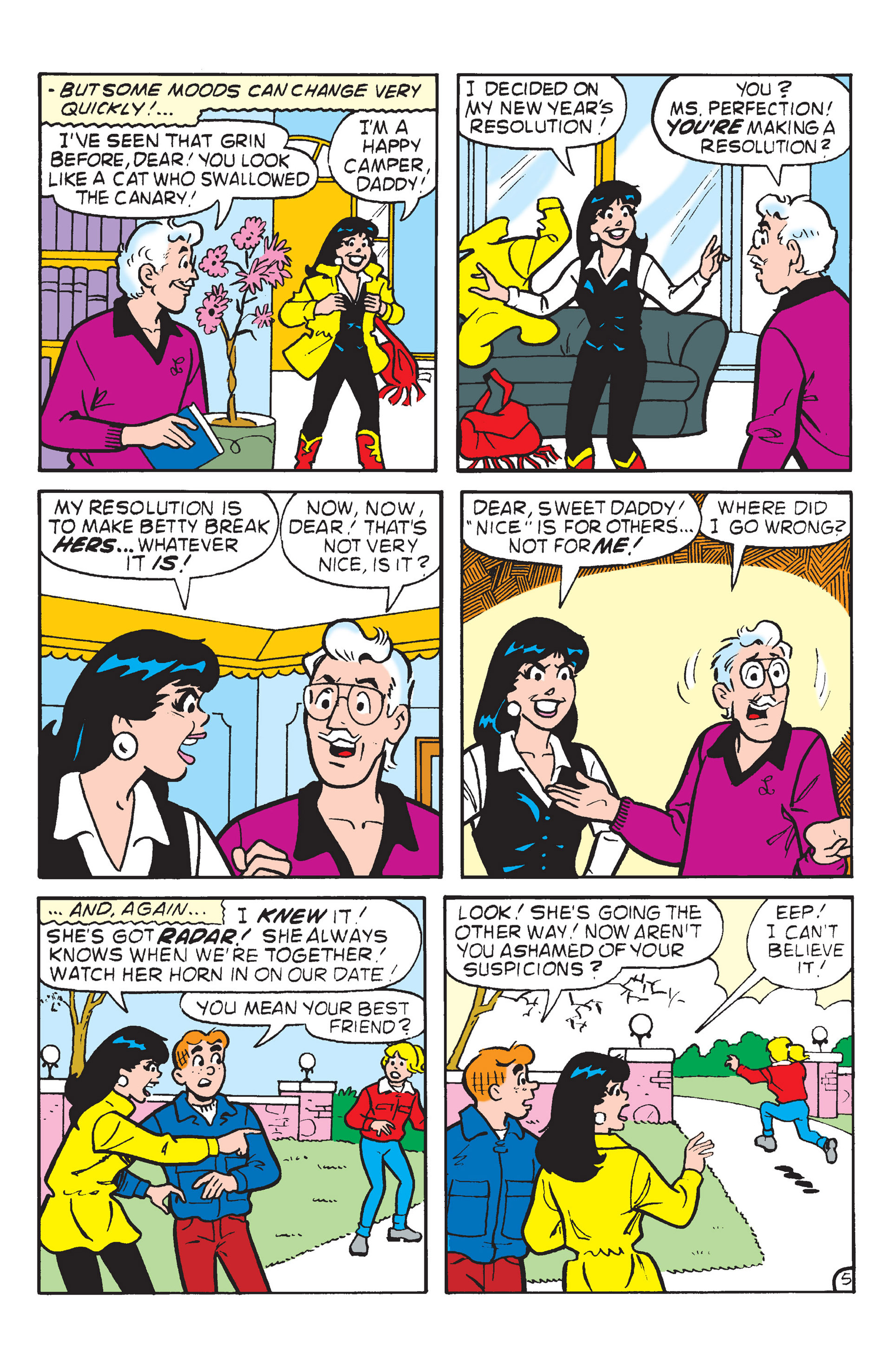 Read online Betty & Veronica New Year's Resolutions comic -  Issue # TPB - 7