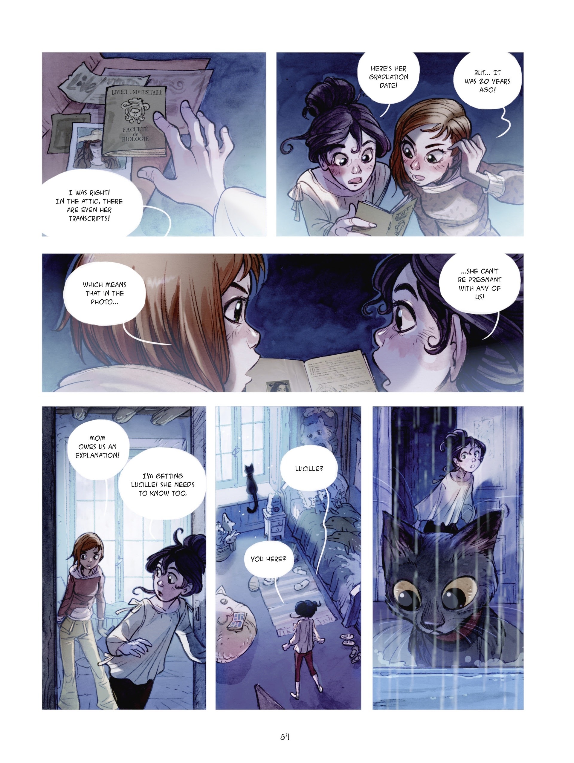 Read online The Grémillet Sisters comic -  Issue #1 - 56