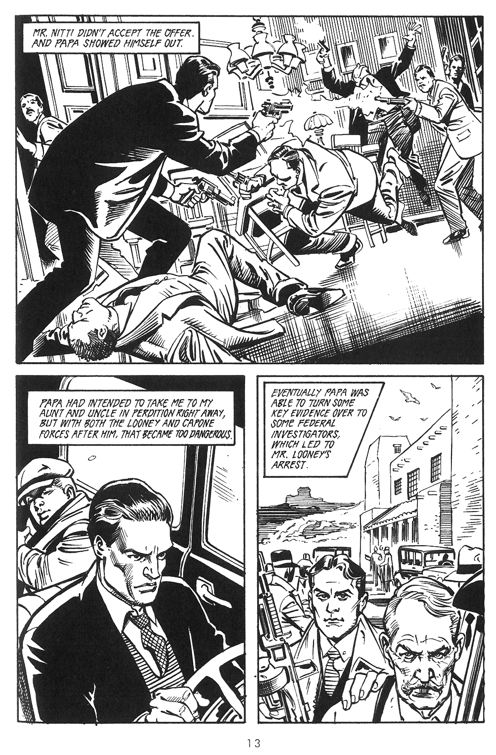 Read online On The Road To Perdition comic -  Issue #1 - 16