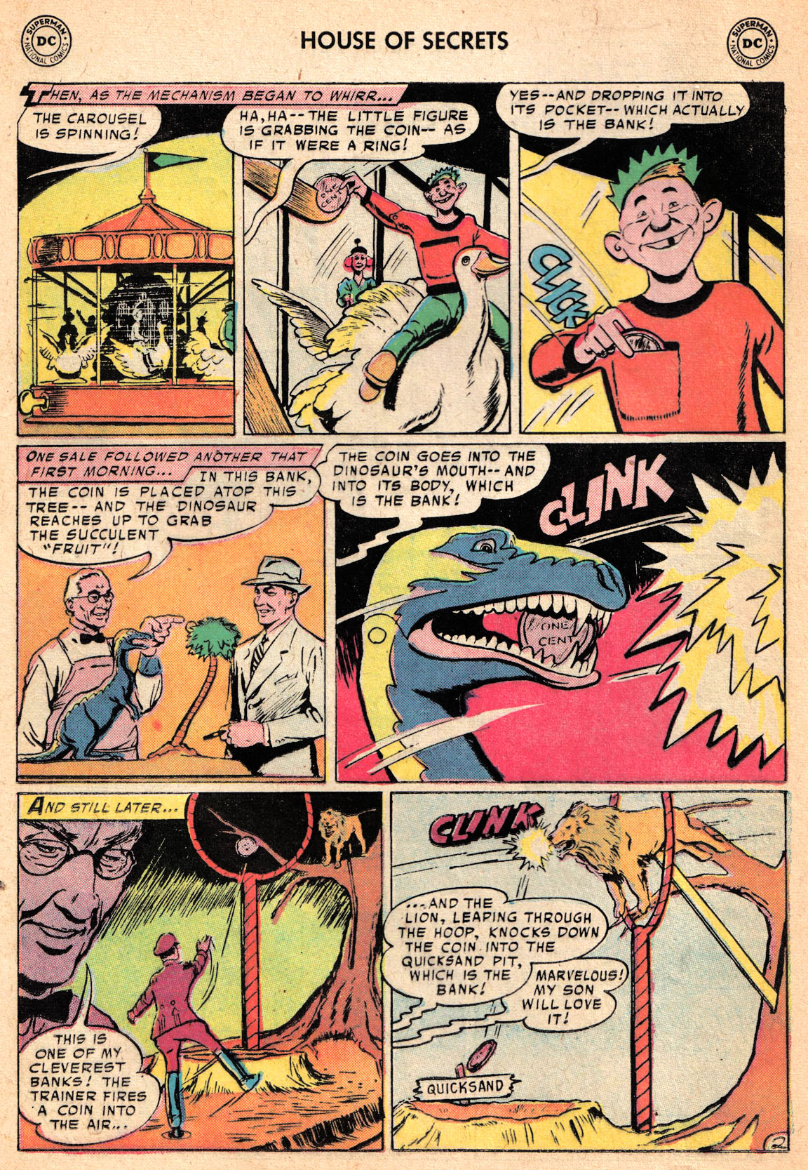 Read online House of Secrets (1956) comic -  Issue #7 - 12
