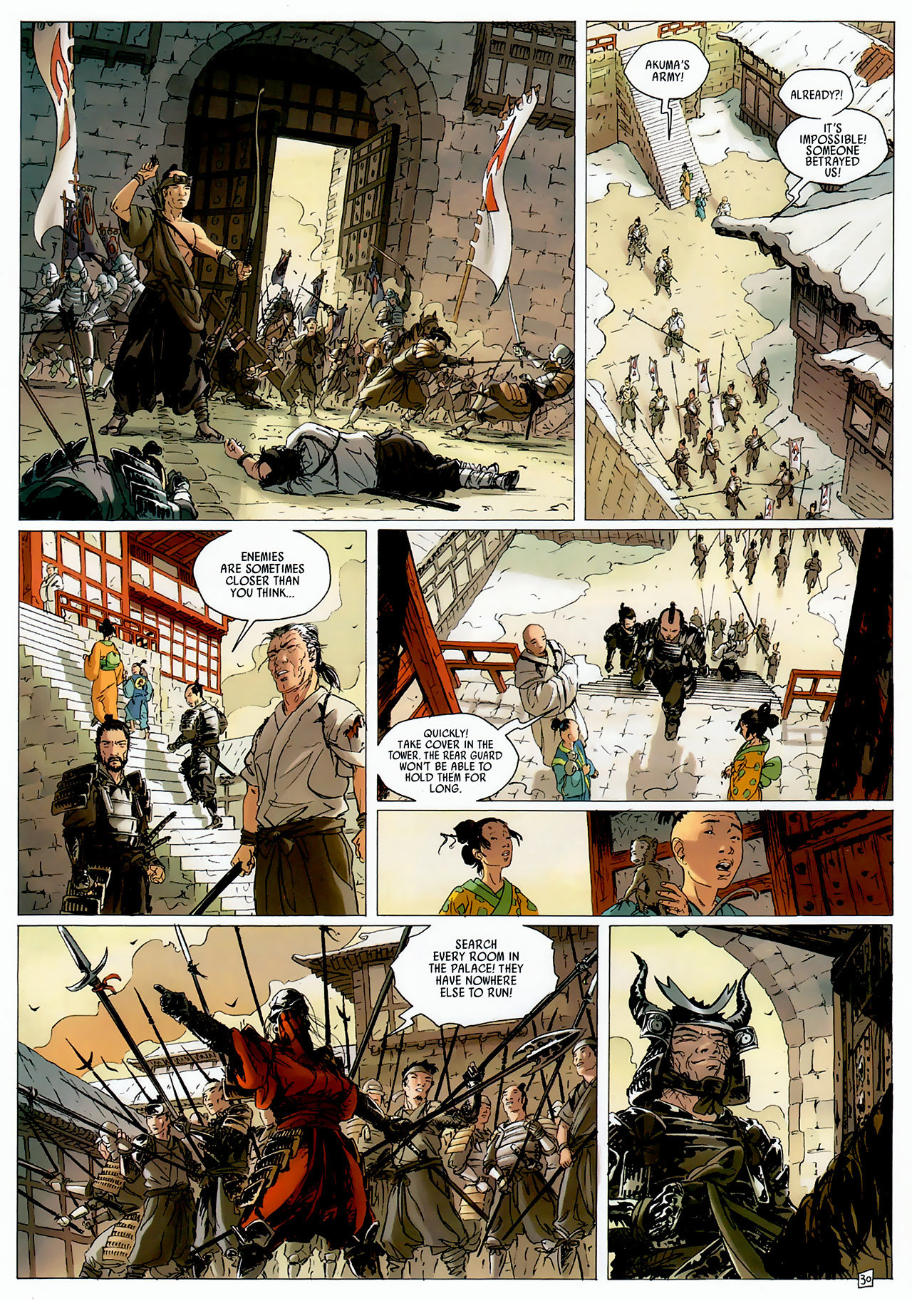 Read online Samurai: Legend comic -  Issue #4 - 31