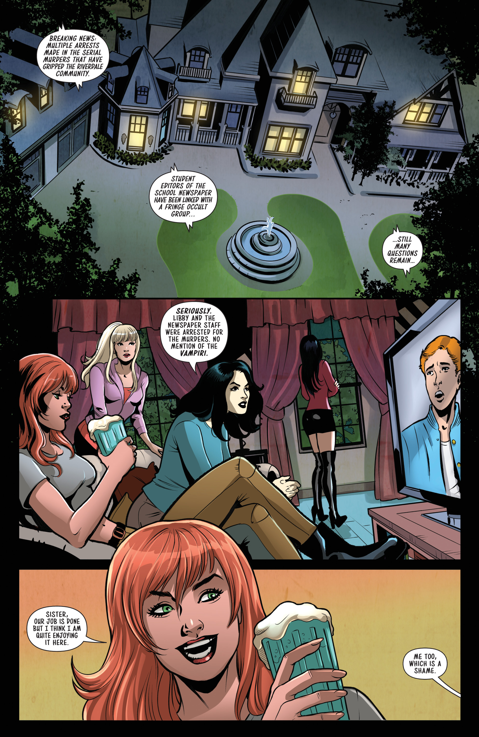 Read online Red Sonja and Vampirella Meet Betty and Veronica comic -  Issue #6 - 24