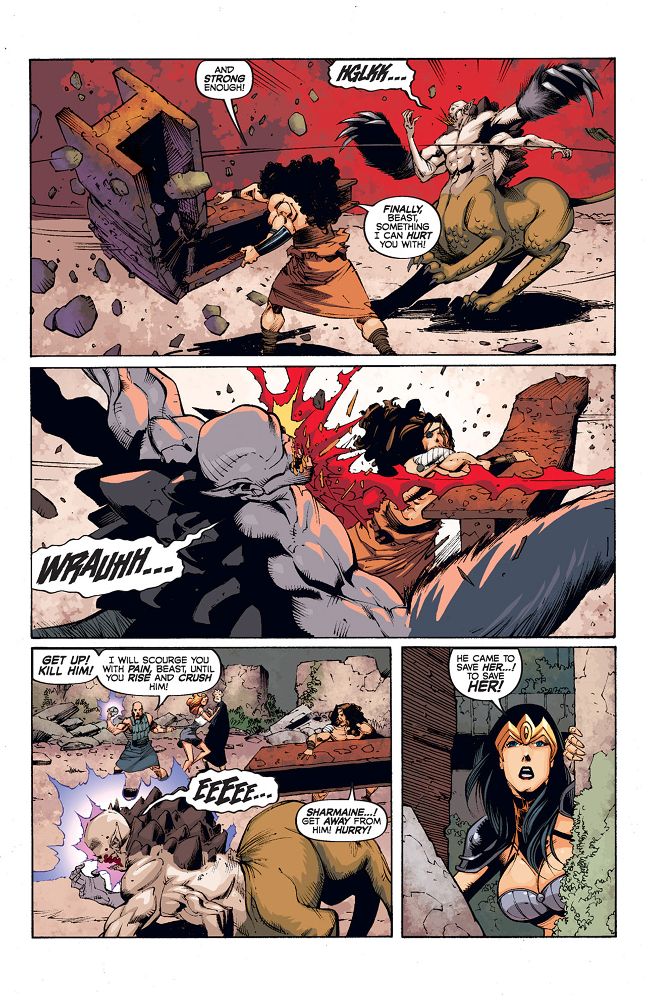 Read online Mighty Samson comic -  Issue #4 - 21