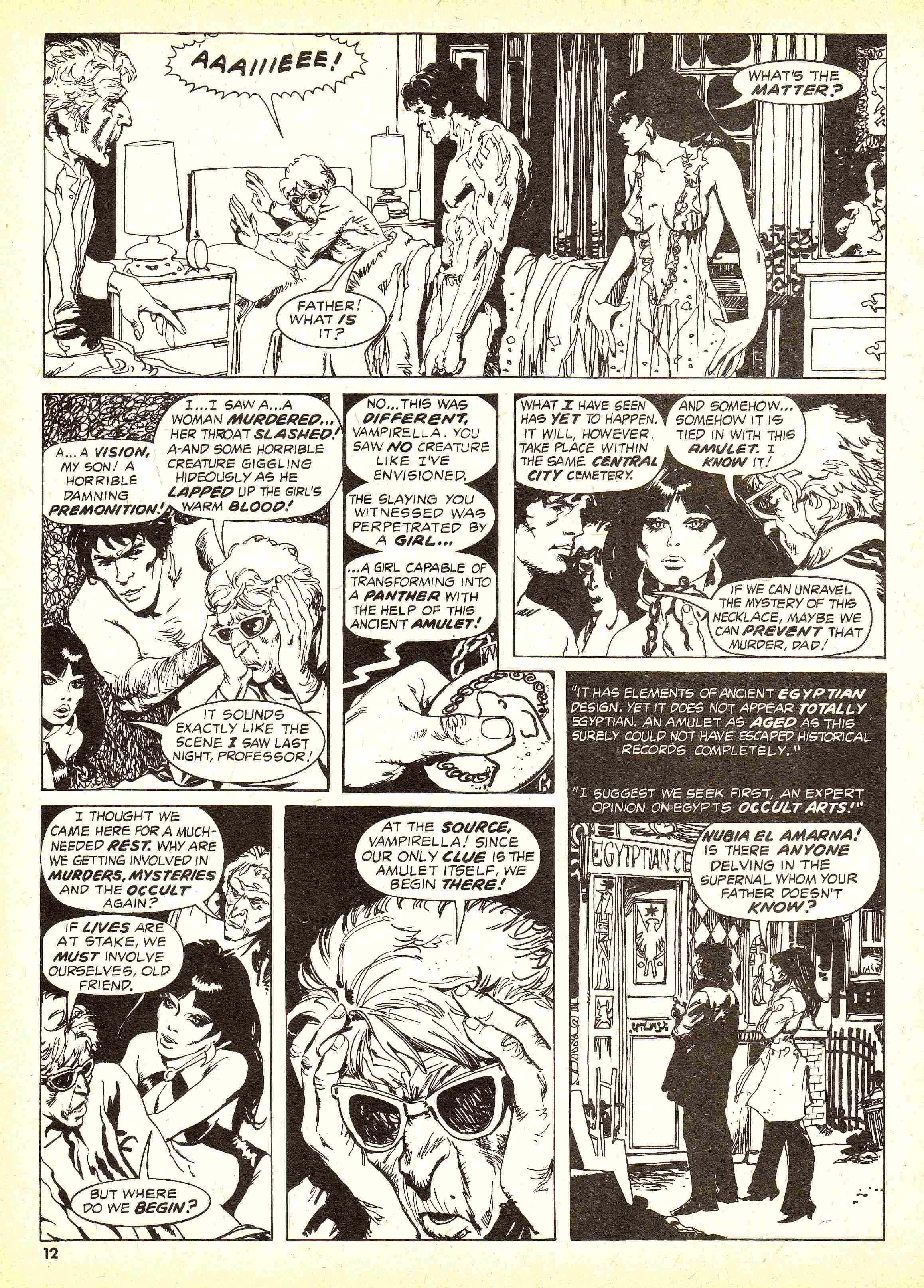 Read online Vampirella (1969) comic -  Issue #50 - 12