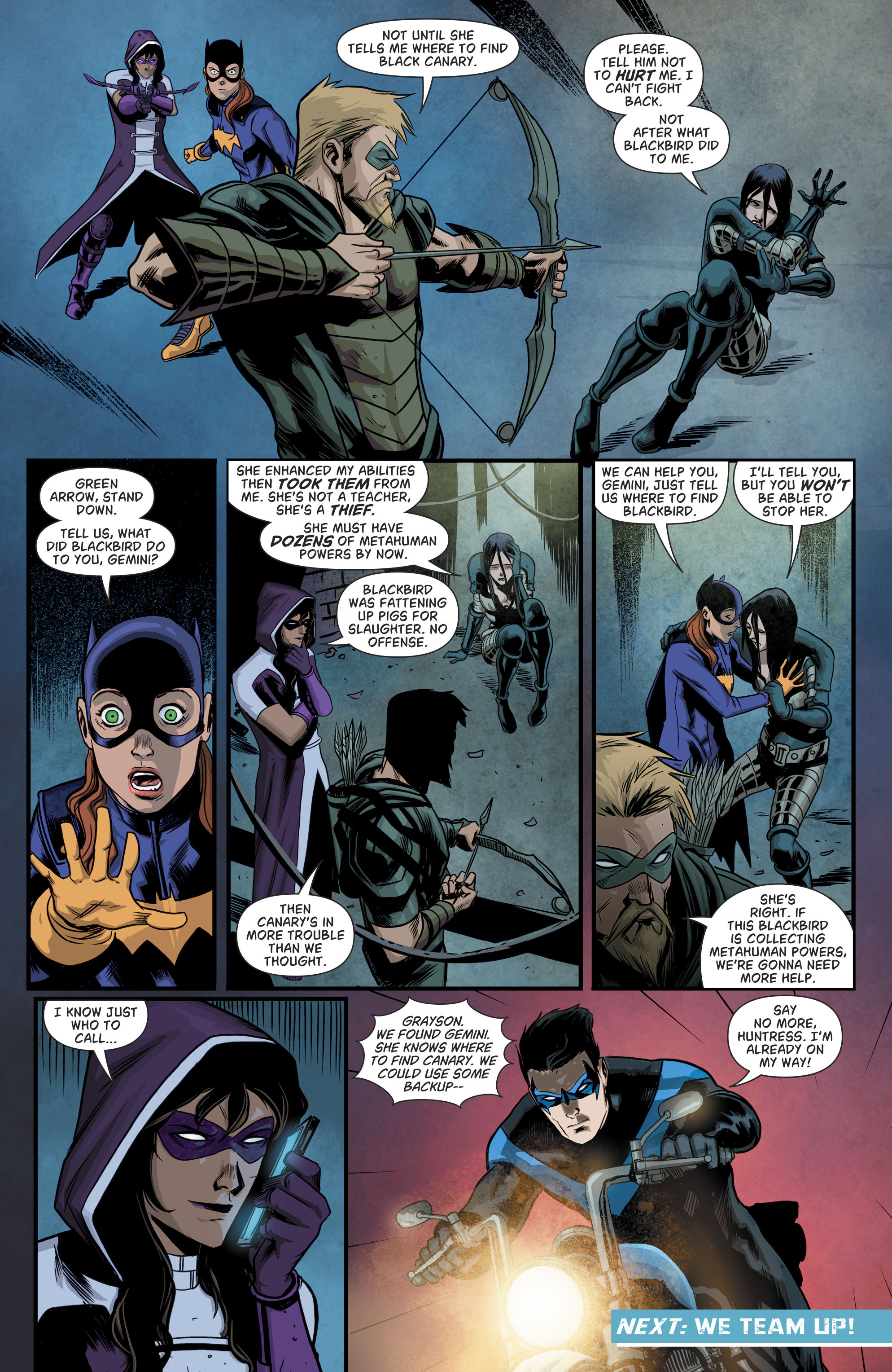 Read online Batgirl and the Birds of Prey comic -  Issue #9 - 23