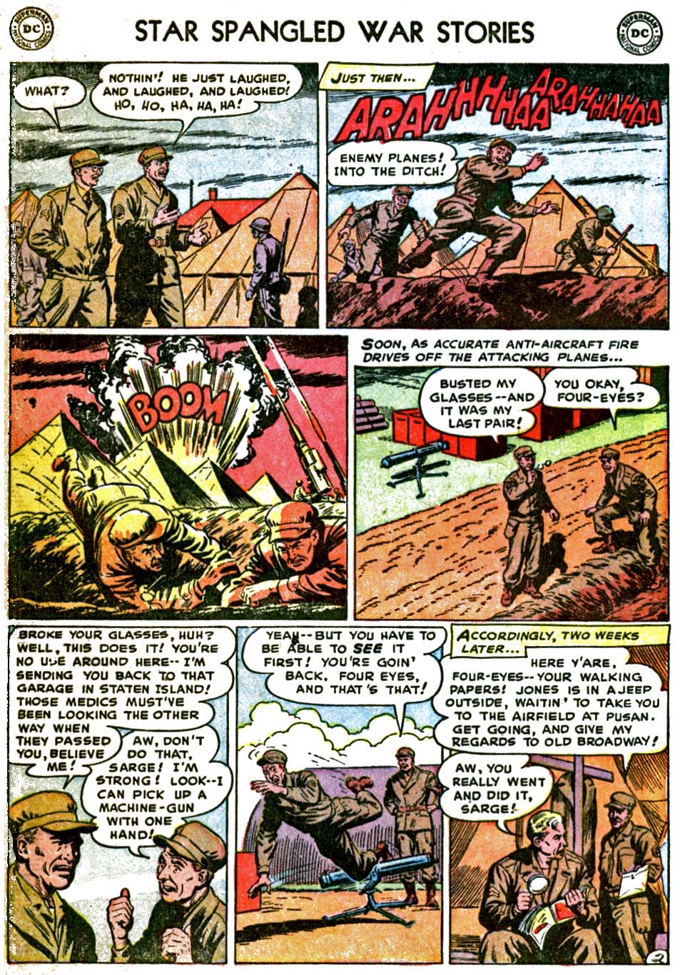 Read online Star Spangled War Stories (1952) comic -  Issue #7 - 4