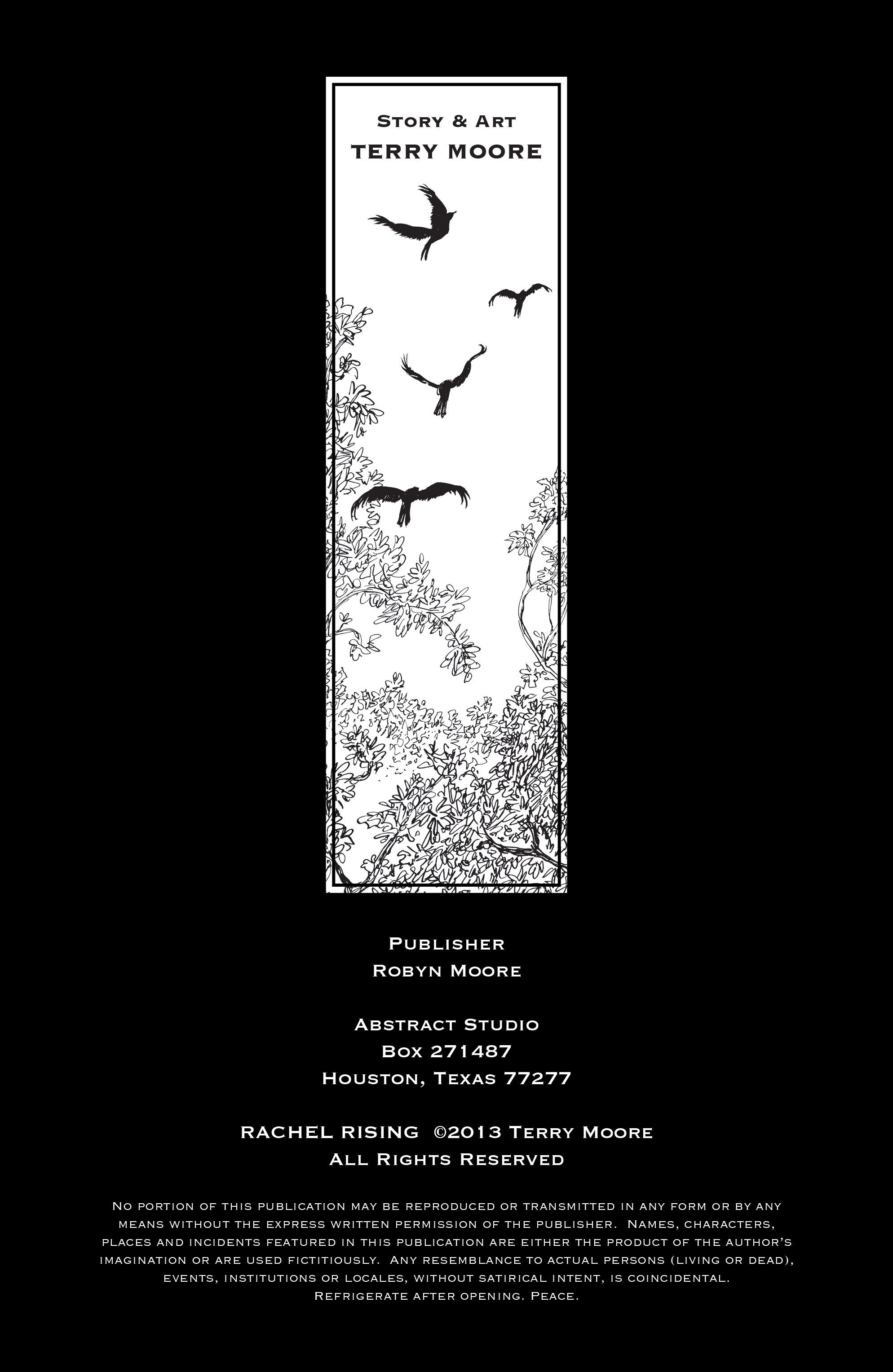 Read online Rachel Rising comic -  Issue #22 - 23