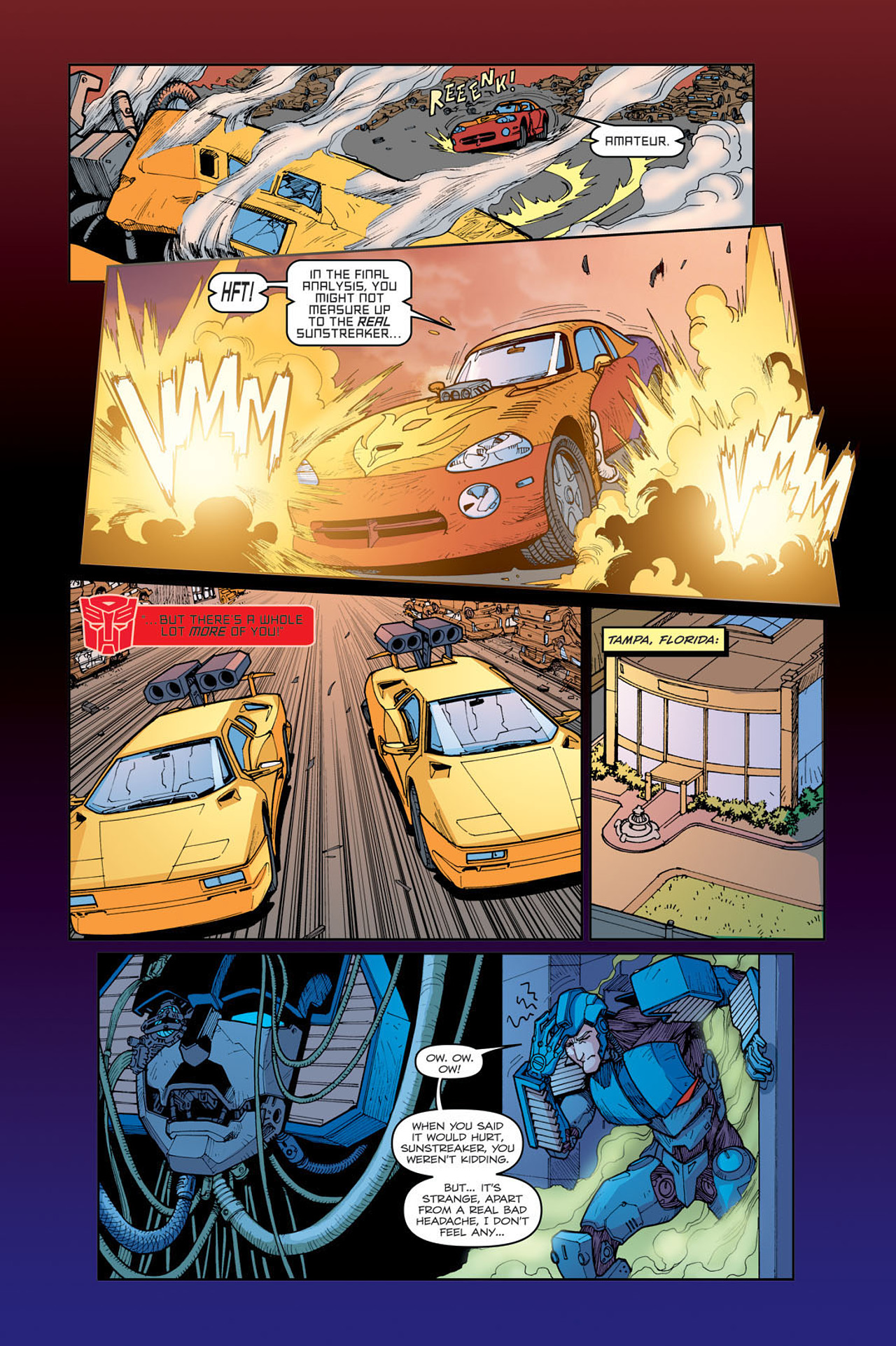 Read online The Transformers: Devastation comic -  Issue #5 - 16