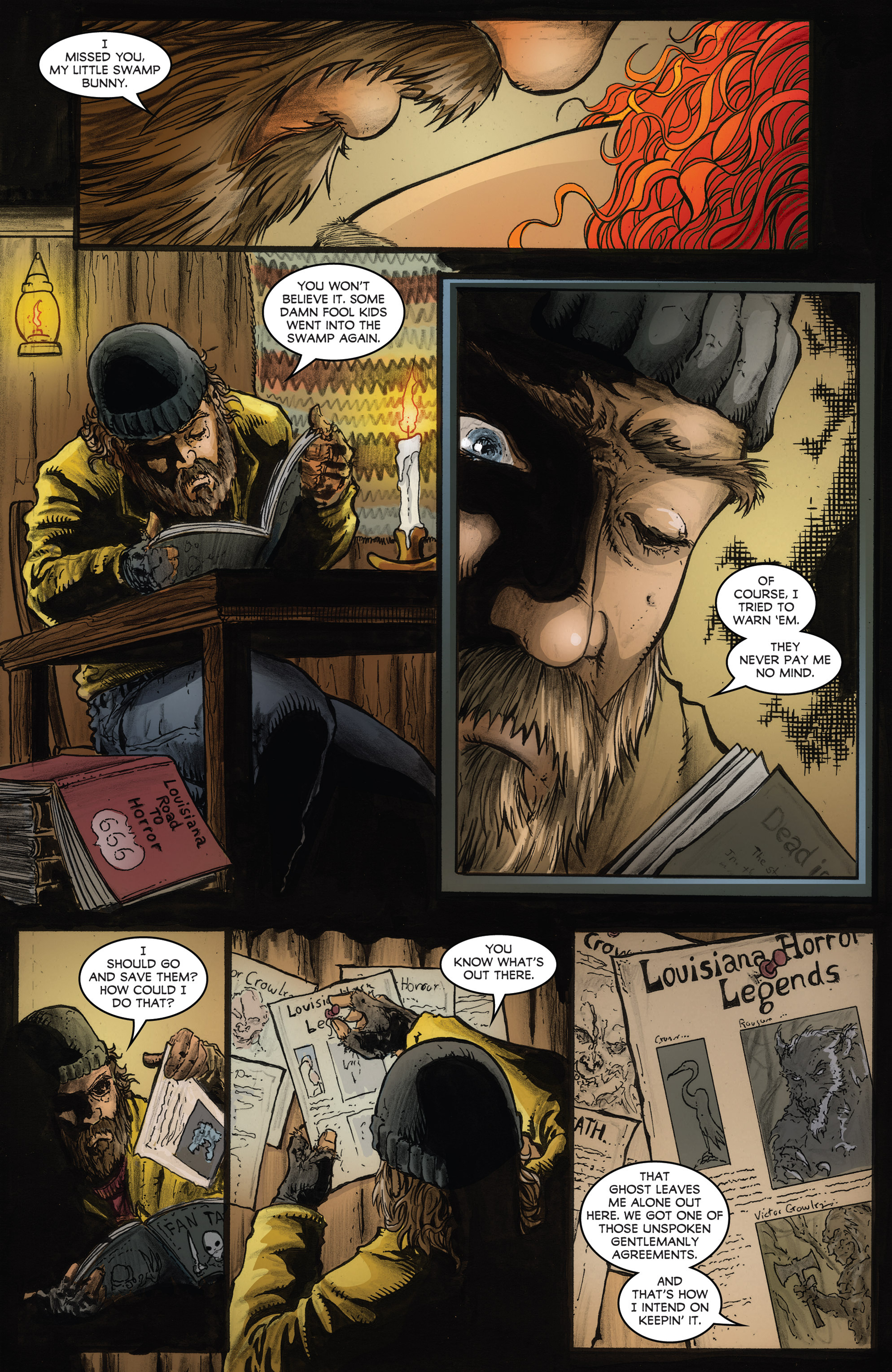 Read online Adam Green's Hatchet comic -  Issue #0 - 9