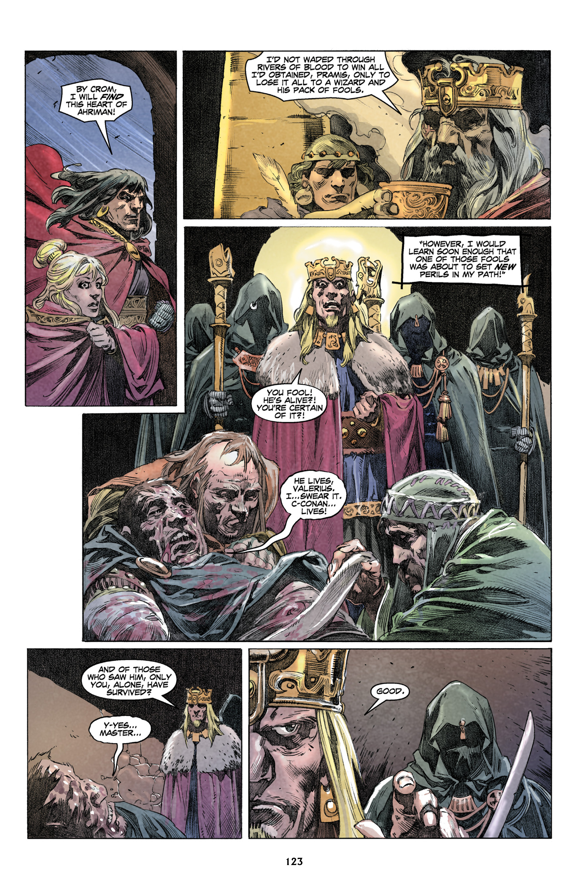 Read online King Conan: The Hour of the Dragon comic -  Issue # _TPB - 123