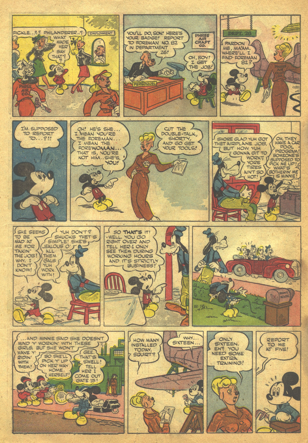 Read online Walt Disney's Comics and Stories comic -  Issue #62 - 30
