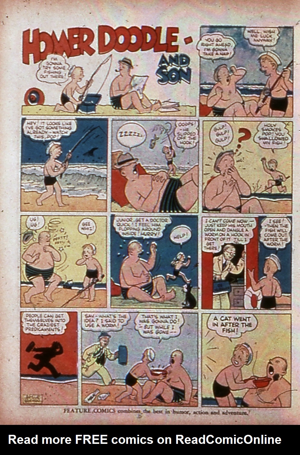 Read online Feature Comics comic -  Issue #49 - 56