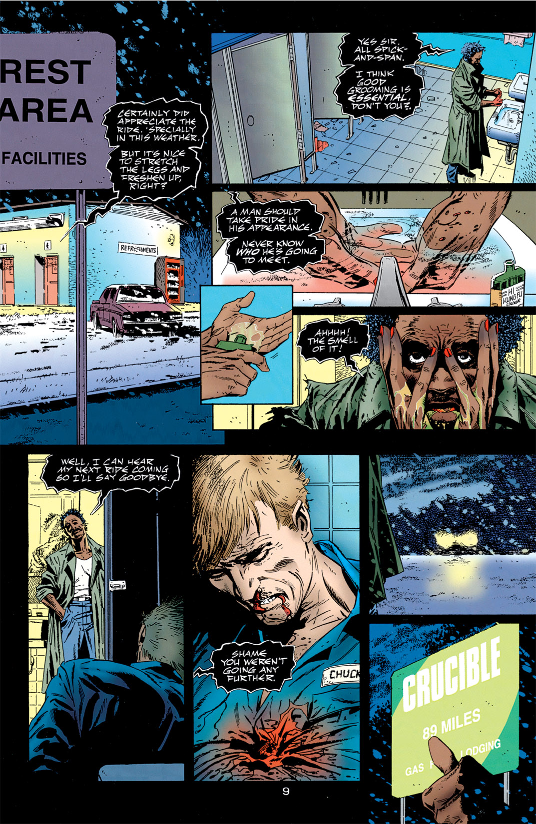 Read online Resurrection Man (1997) comic -  Issue #1 - 9