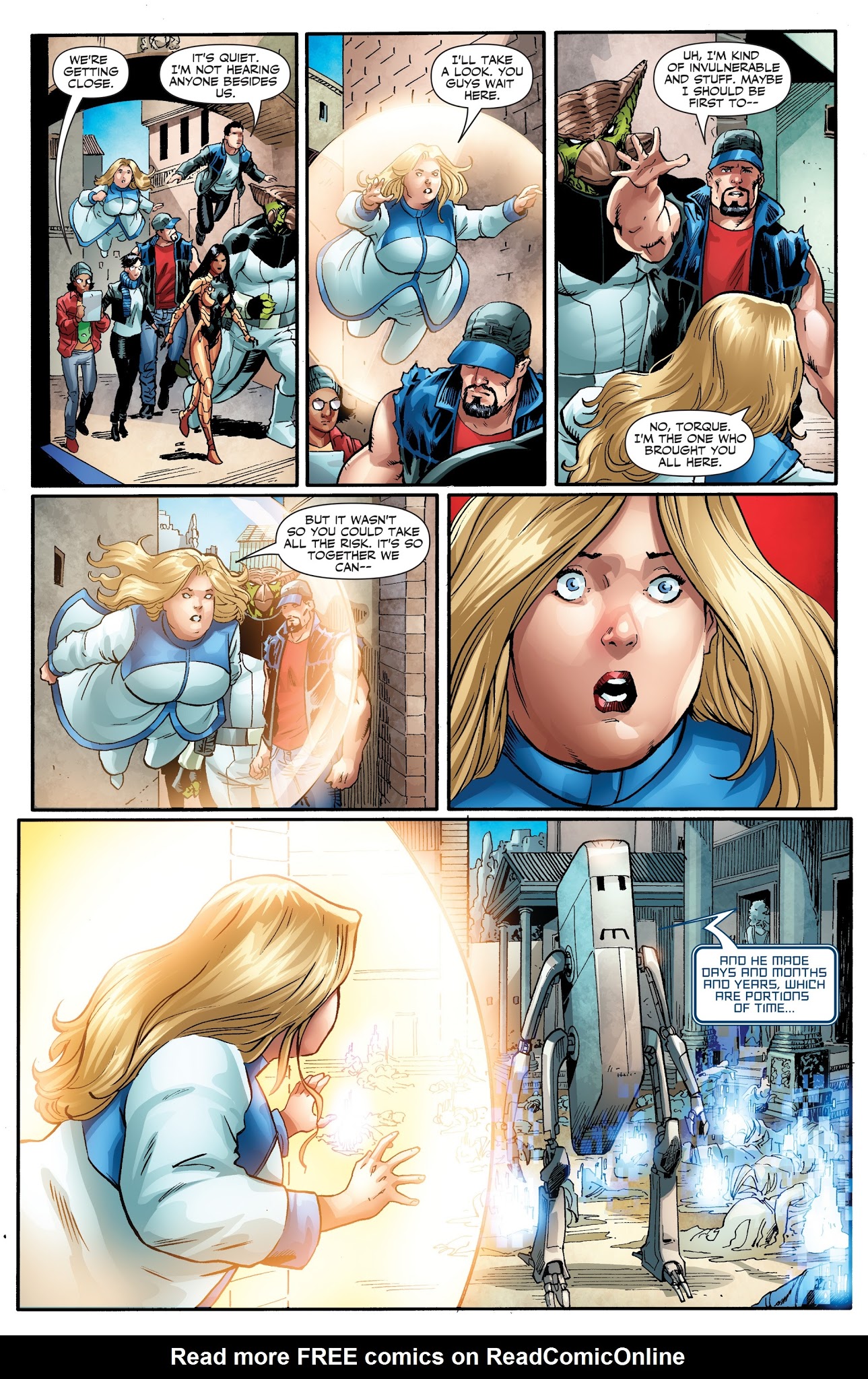 Read online Faith and the Future Force comic -  Issue #2 - 10