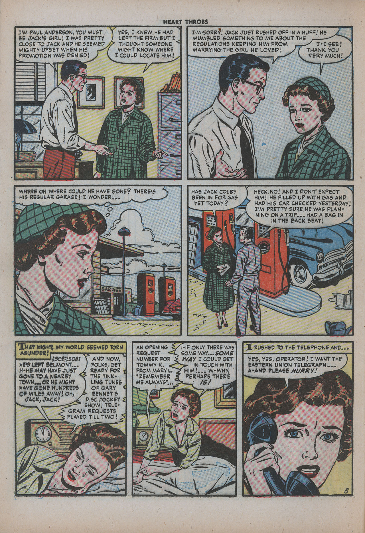 Read online Heart Throbs comic -  Issue #31 - 16