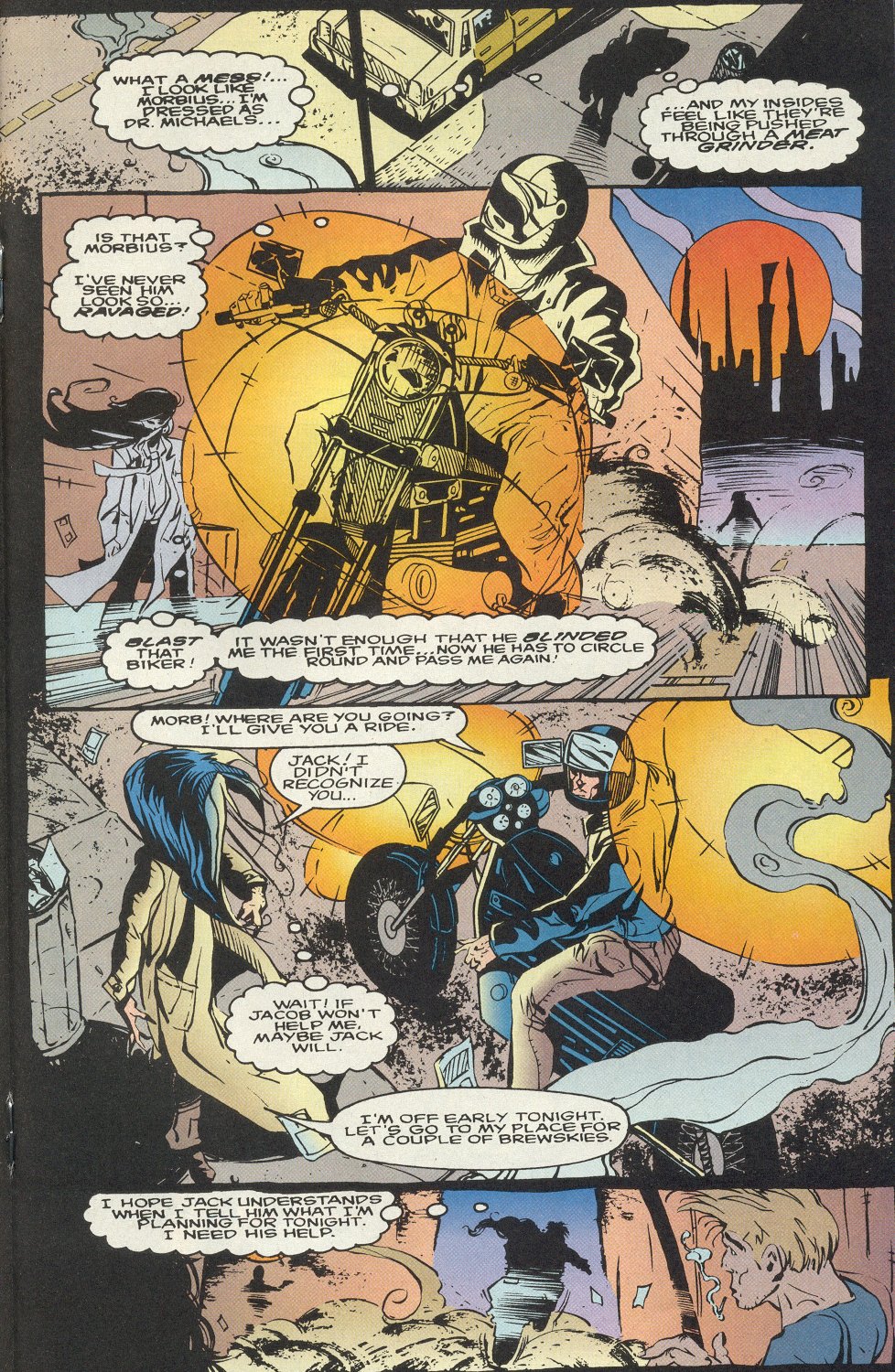 Read online Morbius: The Living Vampire (1992) comic -  Issue #28 - 14