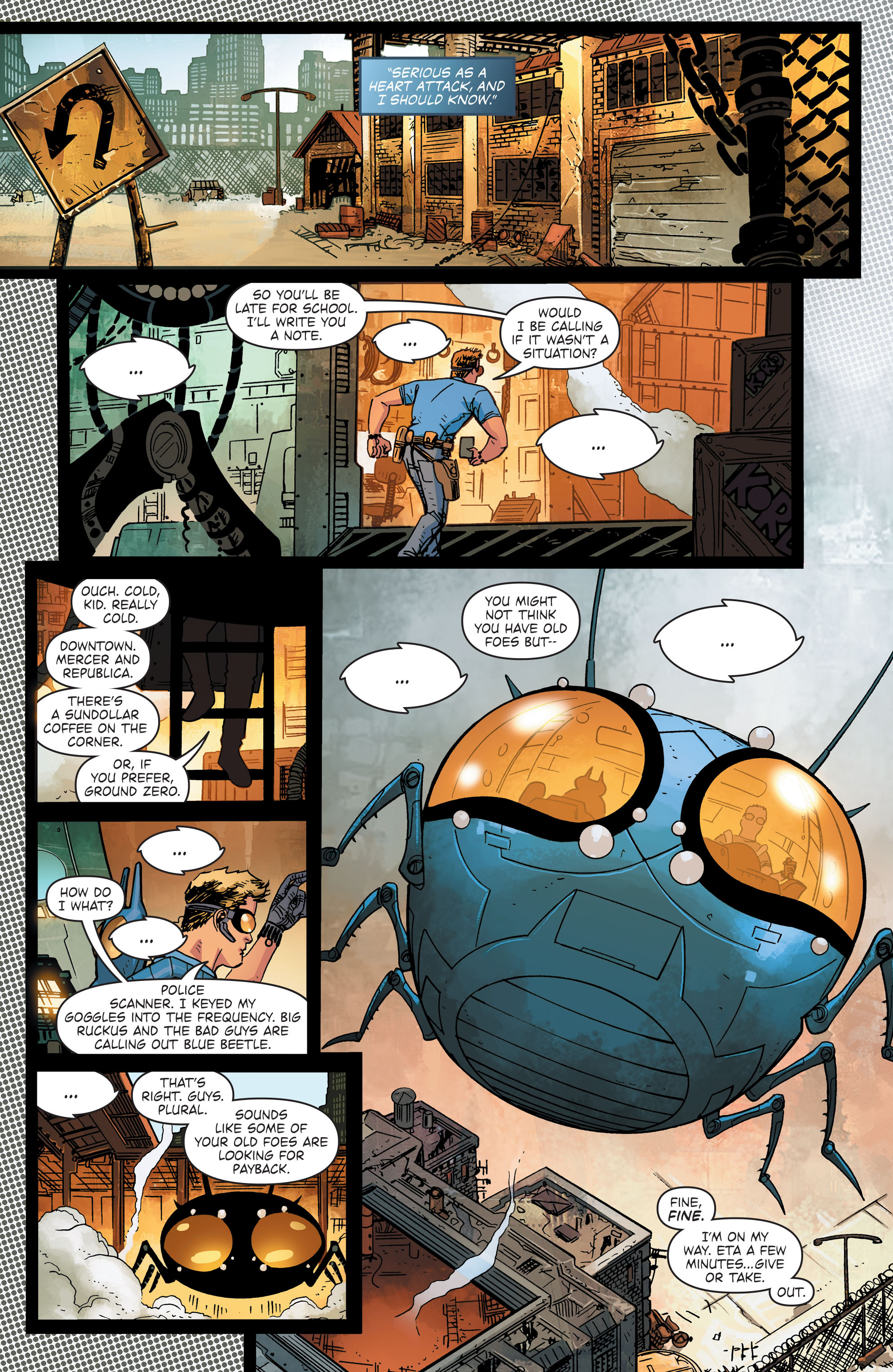 Read online Blue Beetle: Rebirth comic -  Issue # Full - 9