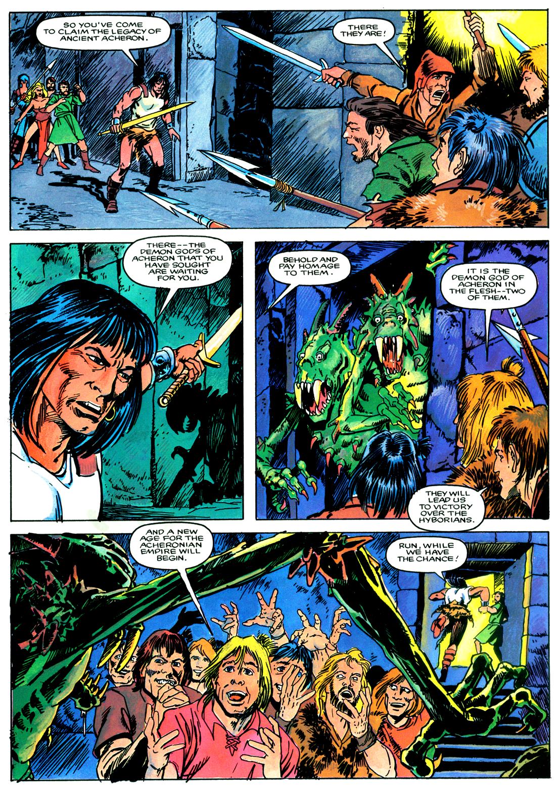 Read online Marvel Graphic Novel comic -  Issue #19 - Conan - The  Witch Queen of Acheron - 59