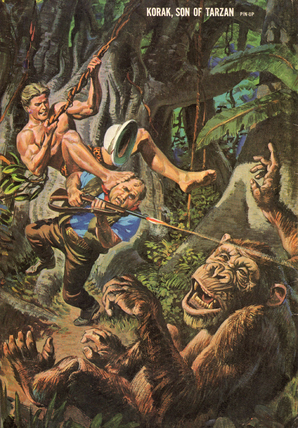 Read online Korak, Son of Tarzan (1964) comic -  Issue #10 - 36