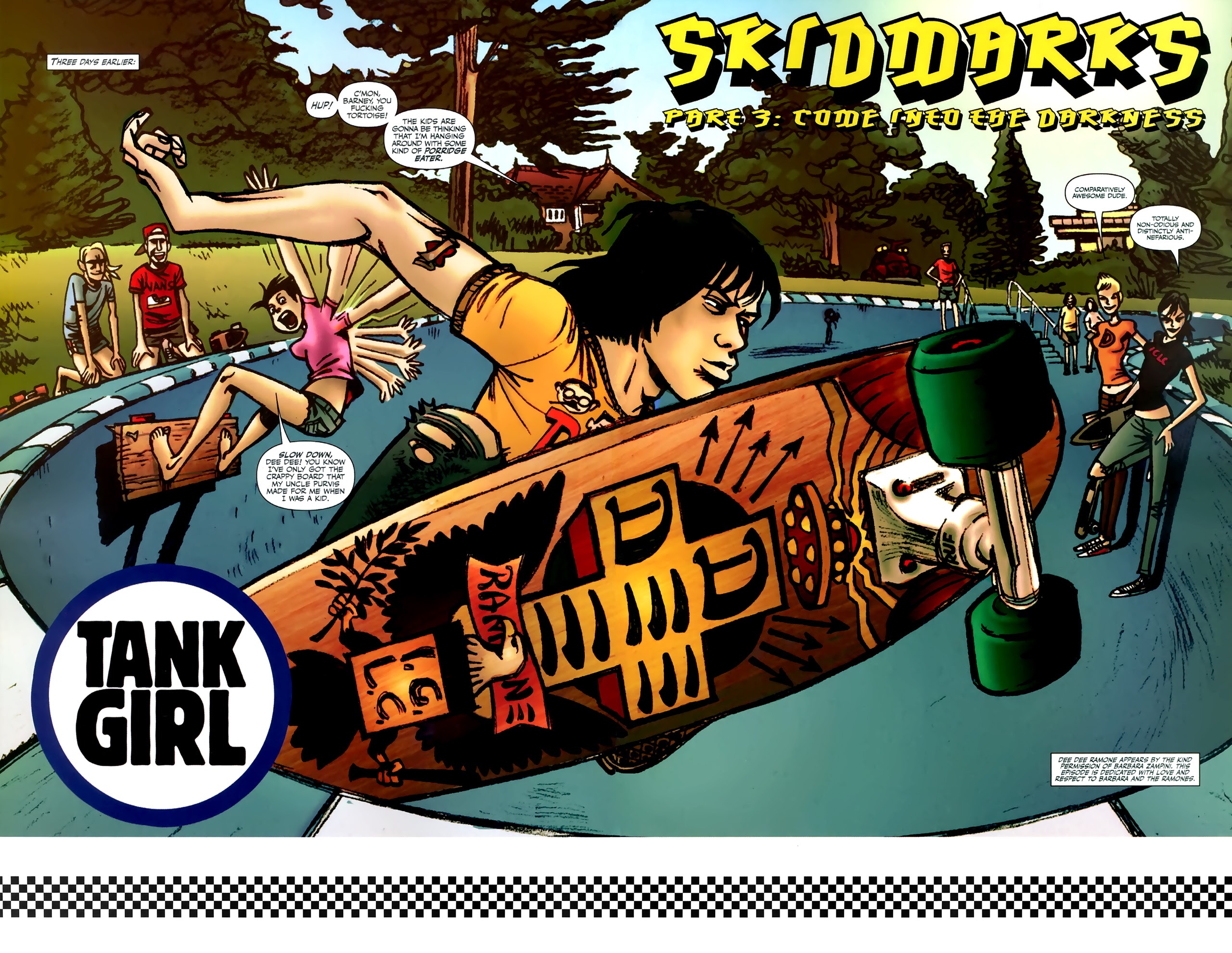 Read online Tank Girl: Skidmarks comic -  Issue #1 - 22