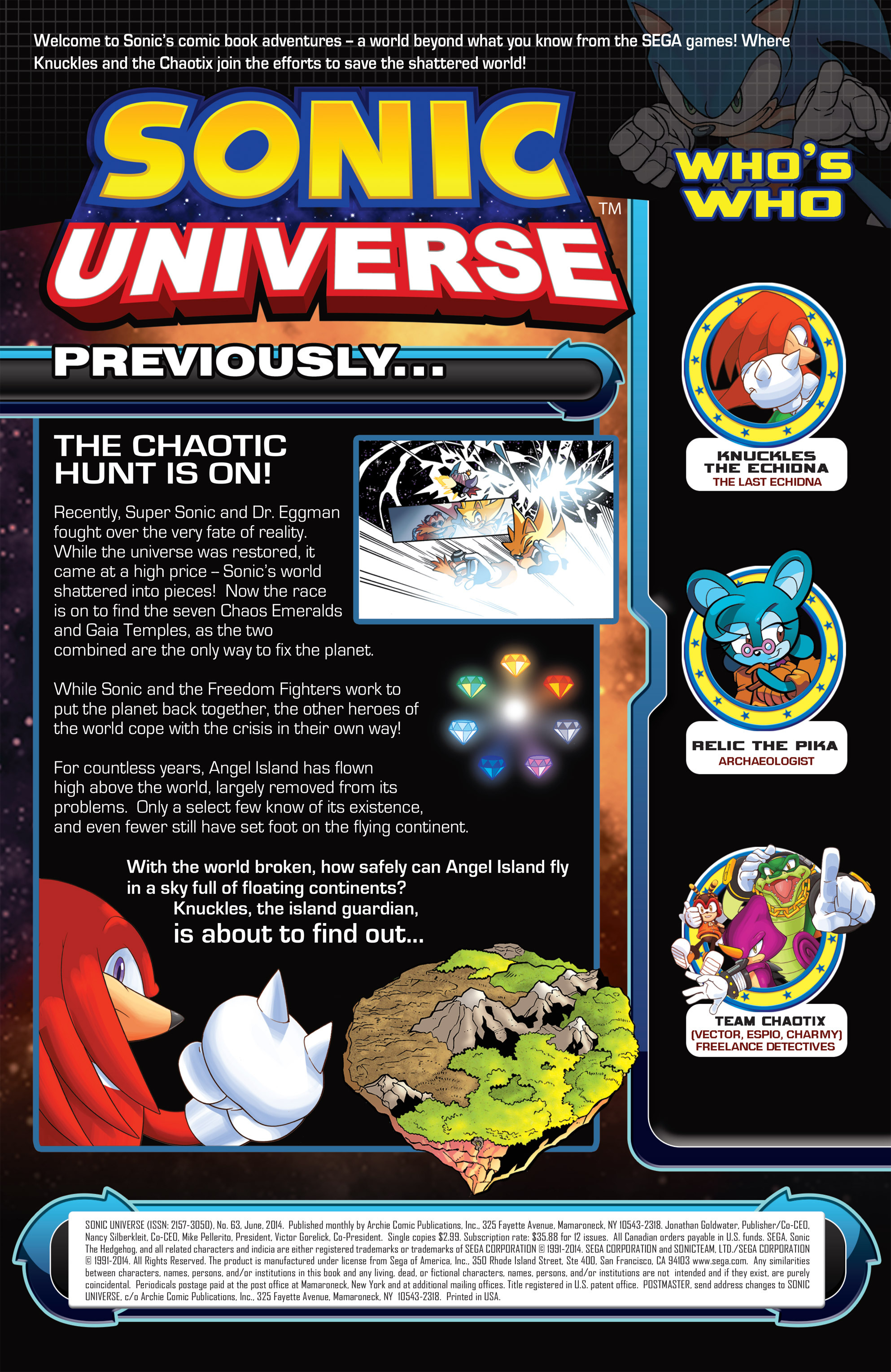 Read online Sonic Universe comic -  Issue #63 - 2