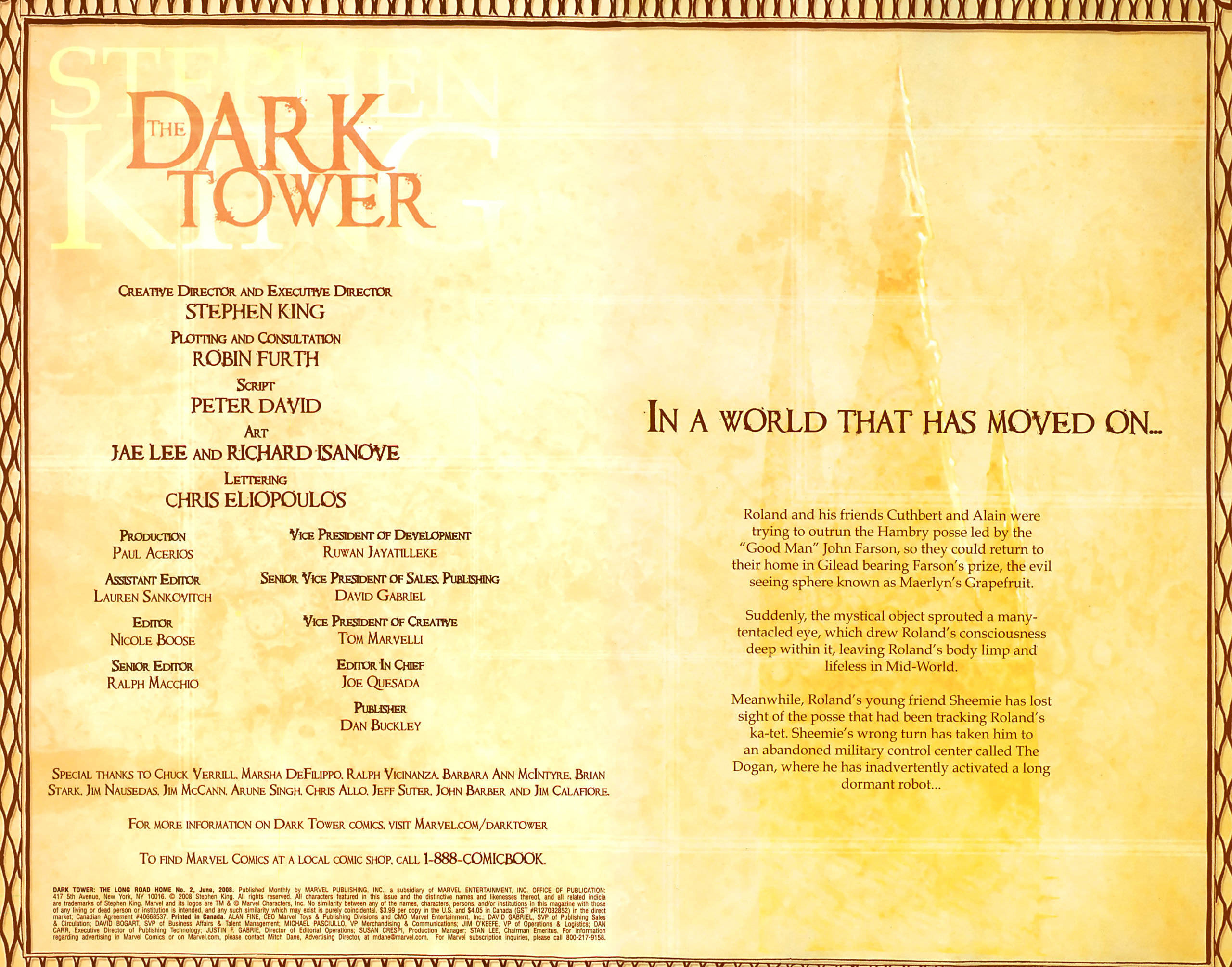 Read online Dark Tower: The Long Road Home comic -  Issue #2 - 3