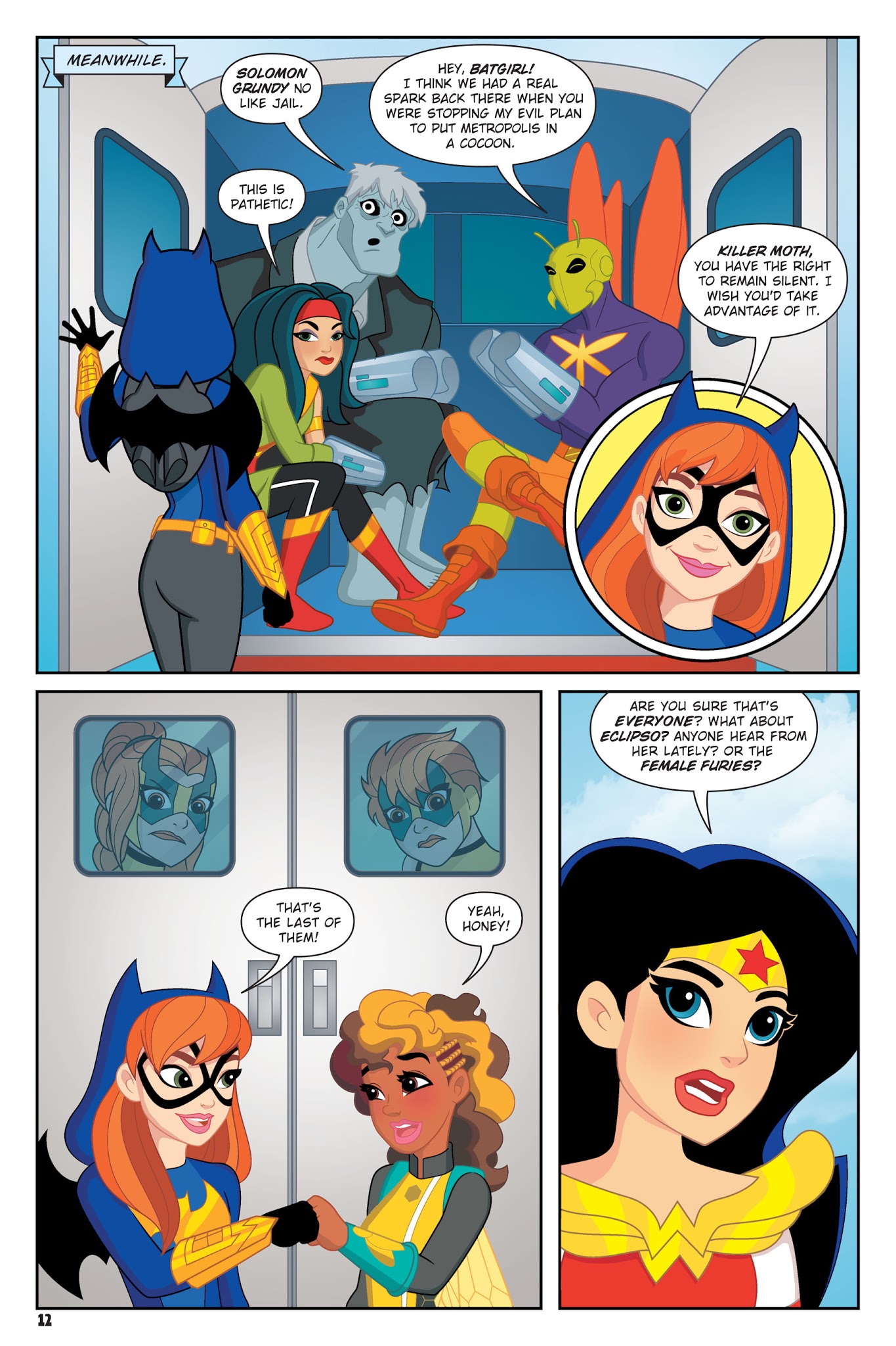 Read online DC Super Hero Girls: Summer Olympus comic -  Issue # TPB - 10