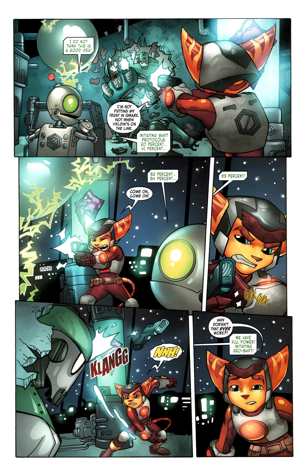 Read online Ratchet & Clank comic -  Issue #4 - 16