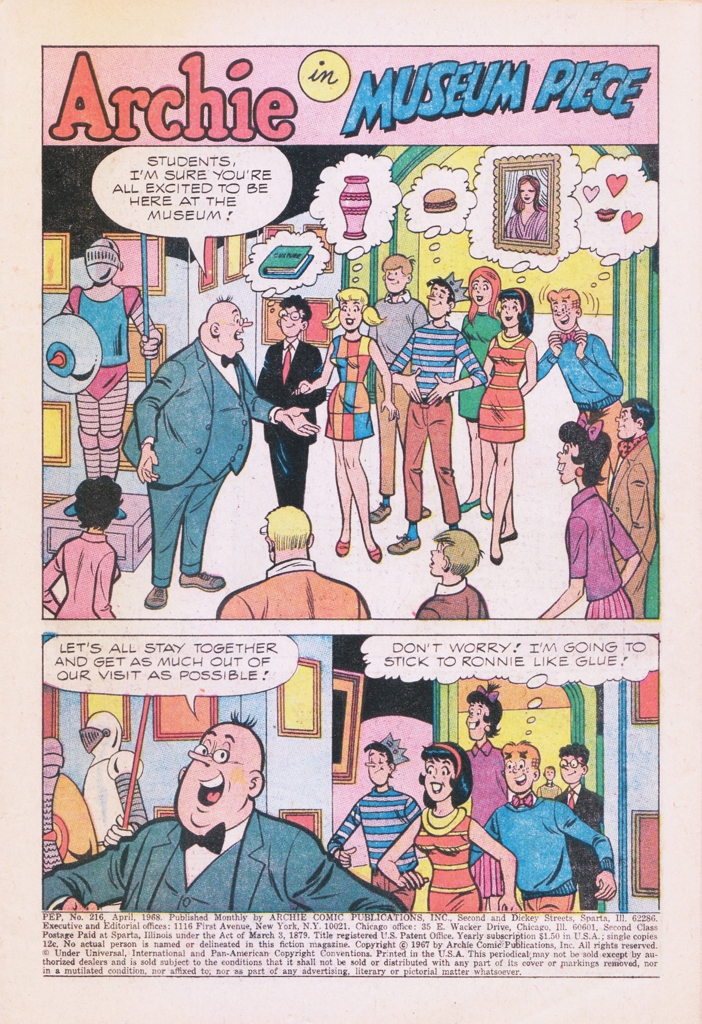 Read online Pep Comics comic -  Issue #216 - 3