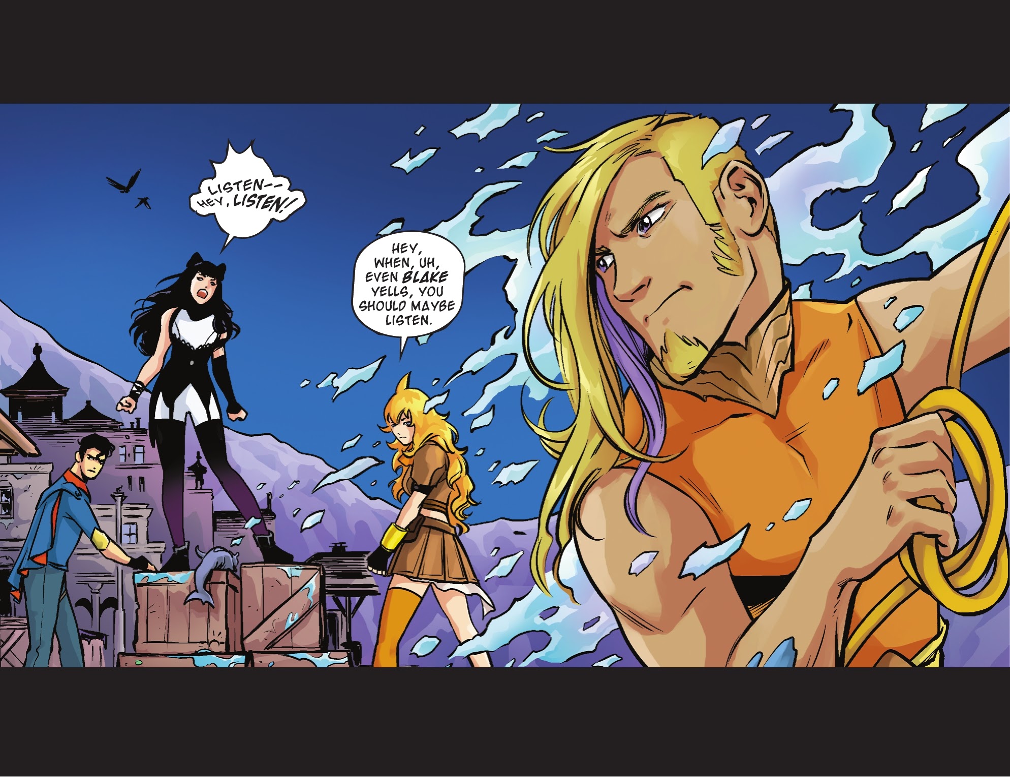 Read online RWBY/Justice League comic -  Issue #7 - 13