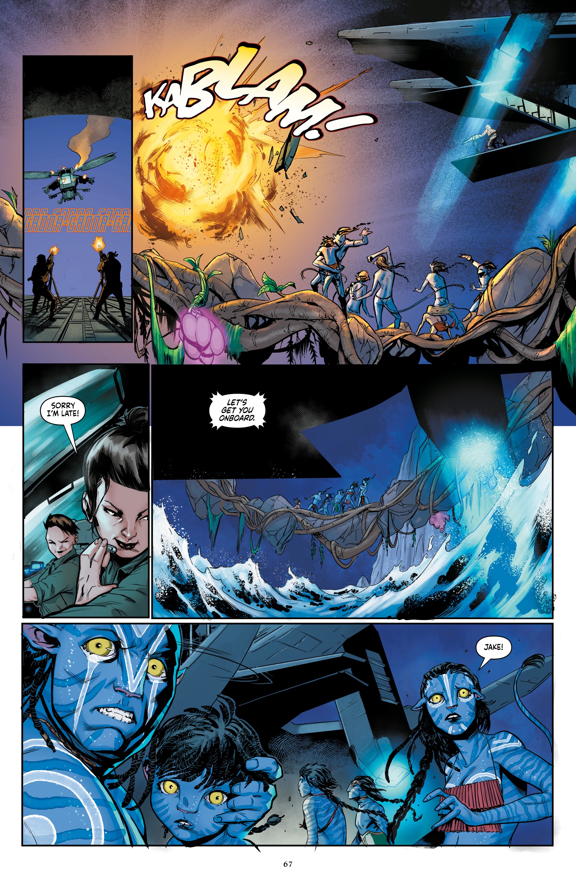 Read online Avatar: The High Ground comic -  Issue # TPB 3 - 69