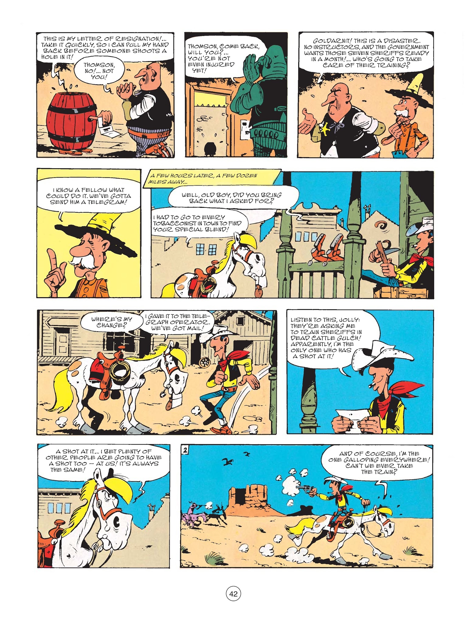 Read online A Lucky Luke Adventure comic -  Issue #60 - 44