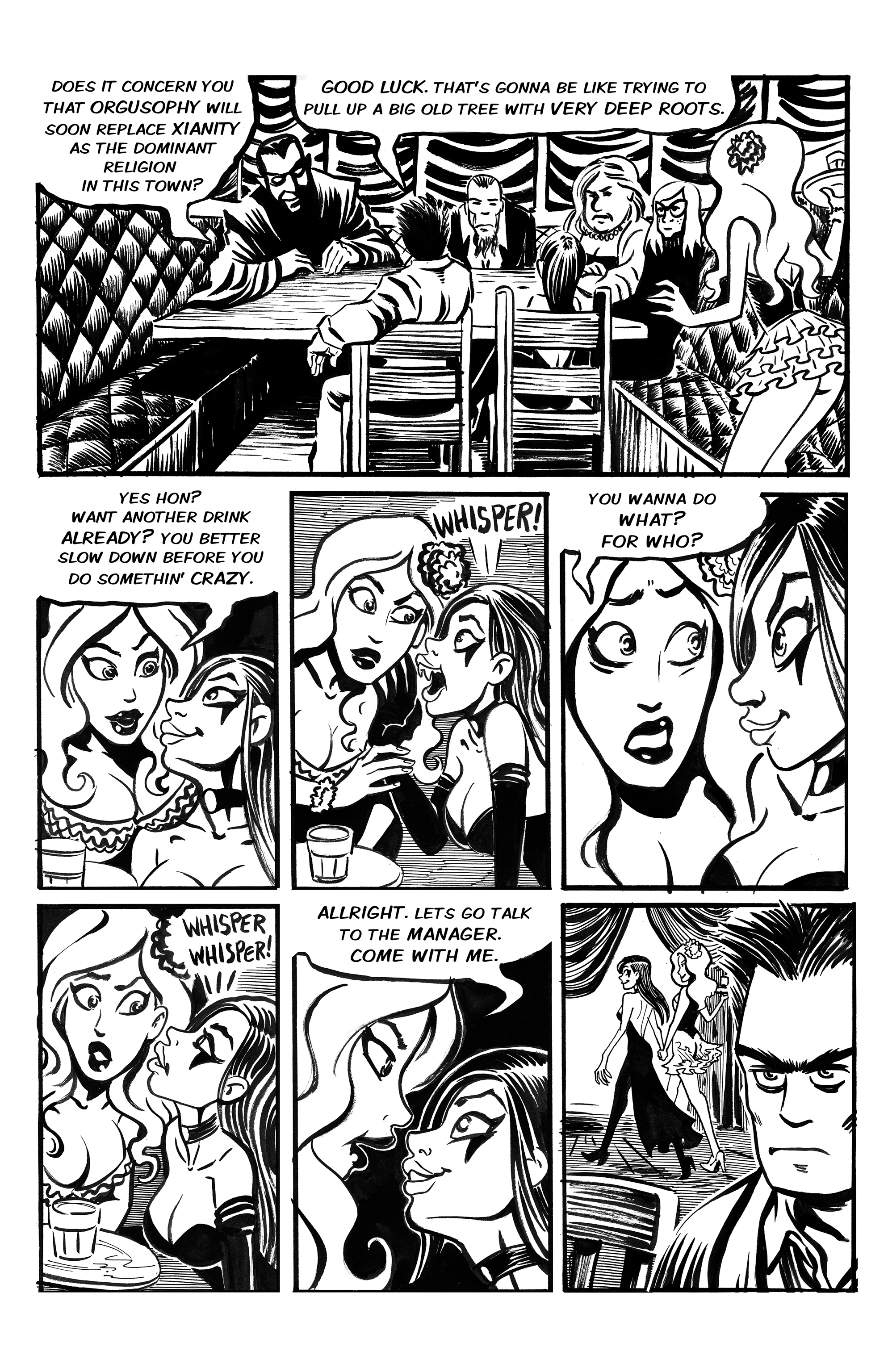 Read online Wulf and Batsy: Magnum Orgus comic -  Issue #4 - 25