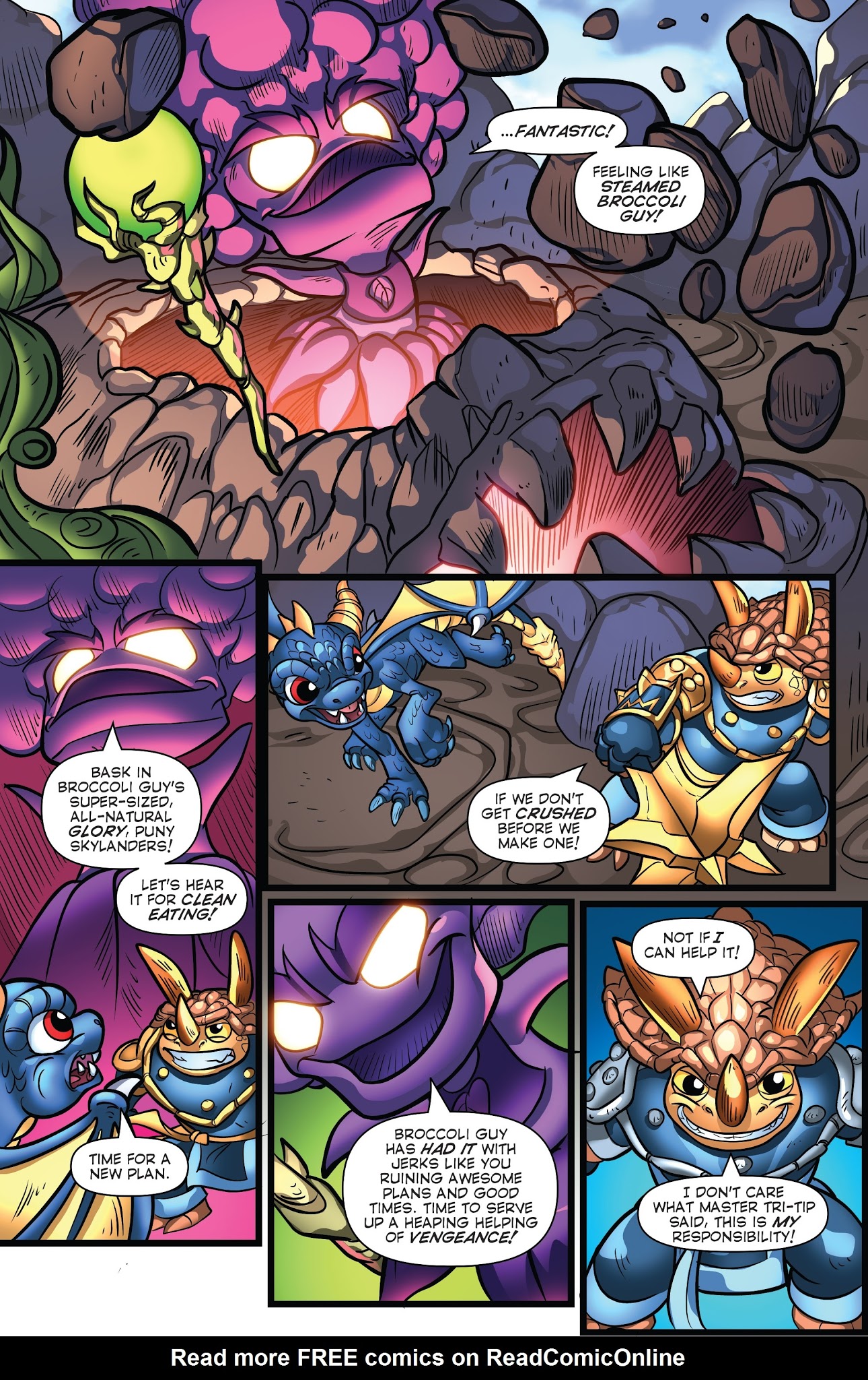 Read online Skylanders Quarterly-Spyro & Friends: Goldslinger comic -  Issue # Full - 31