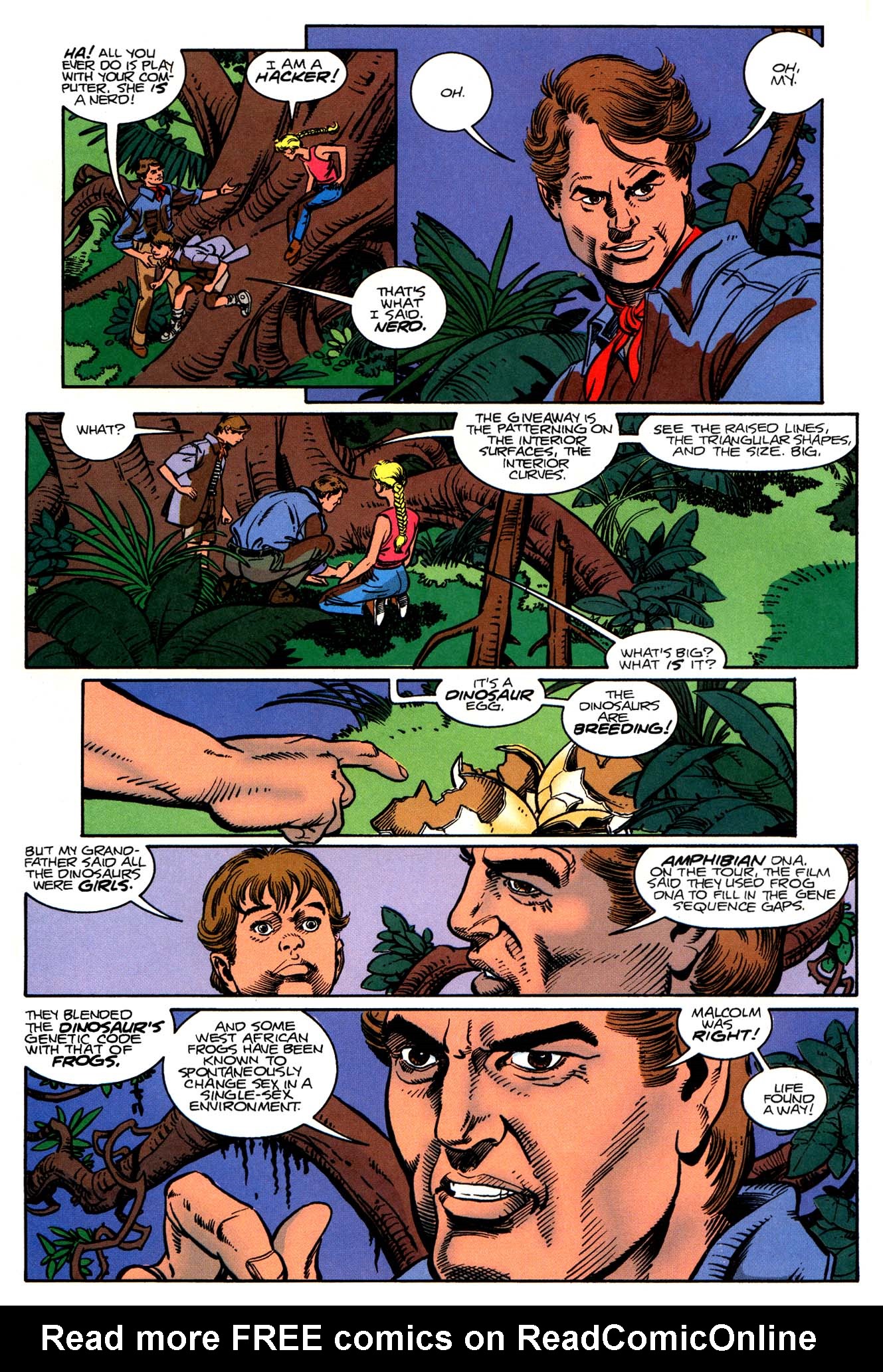 Read online Jurassic Park (1993) comic -  Issue #4 - 12