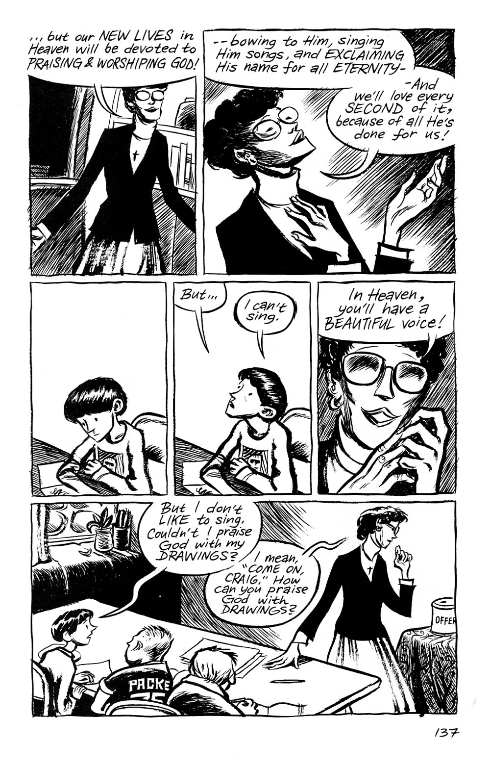 Read online Blankets comic -  Issue #1 - 135