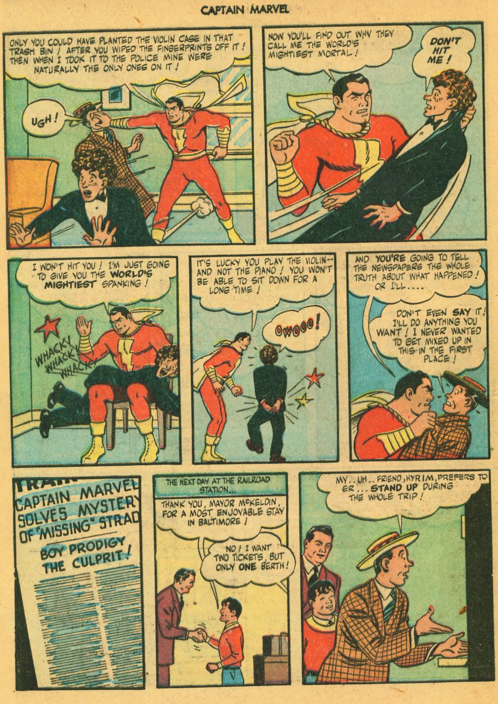 Read online Captain Marvel Adventures comic -  Issue #68 - 32