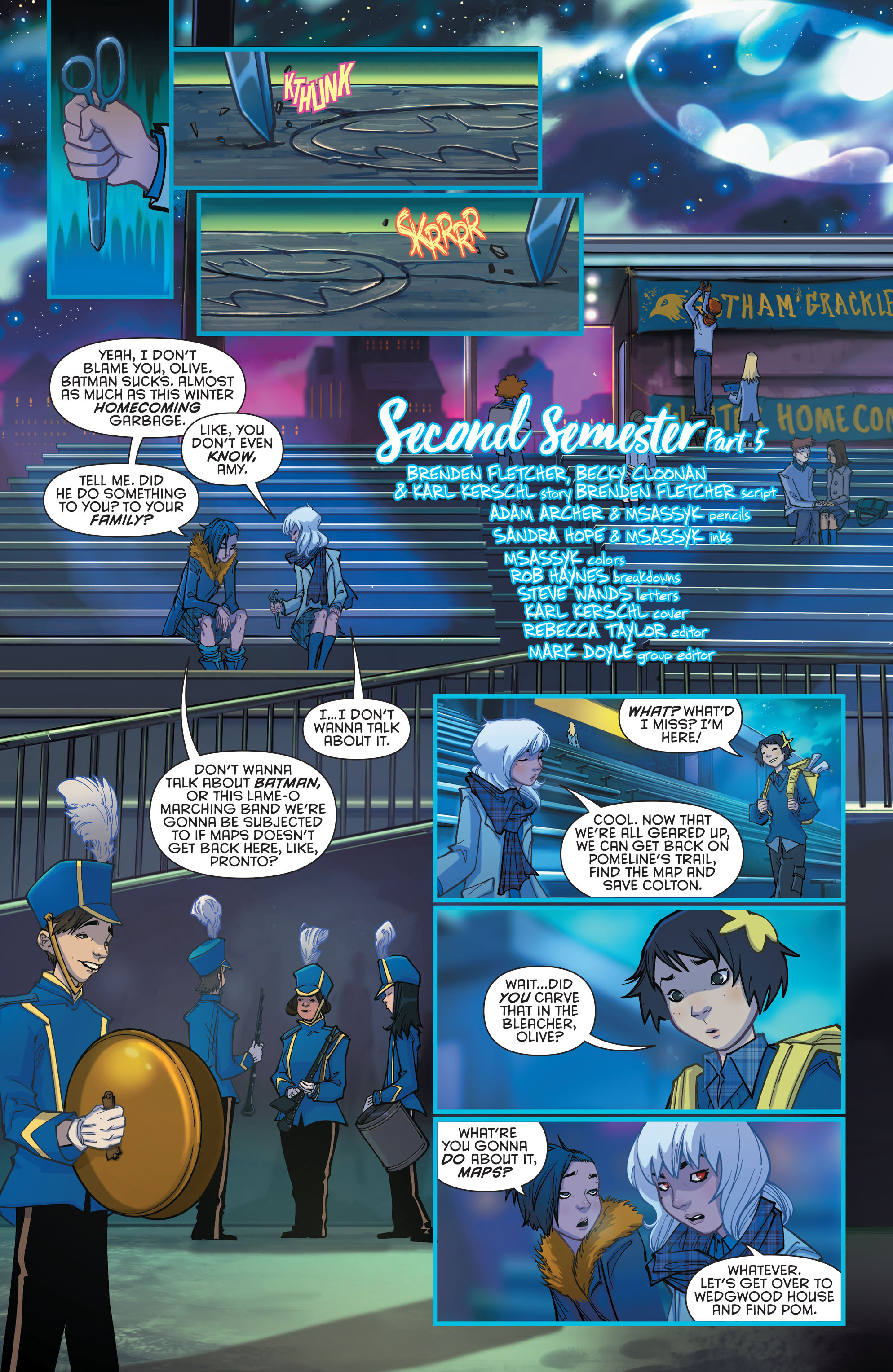 Read online Gotham Academy: Second Semester comic -  Issue #6 - 2