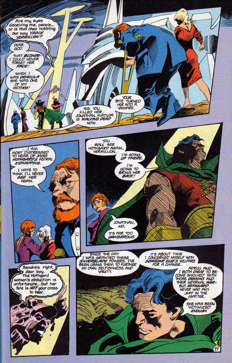 Read online Silverblade comic -  Issue #12 - 20