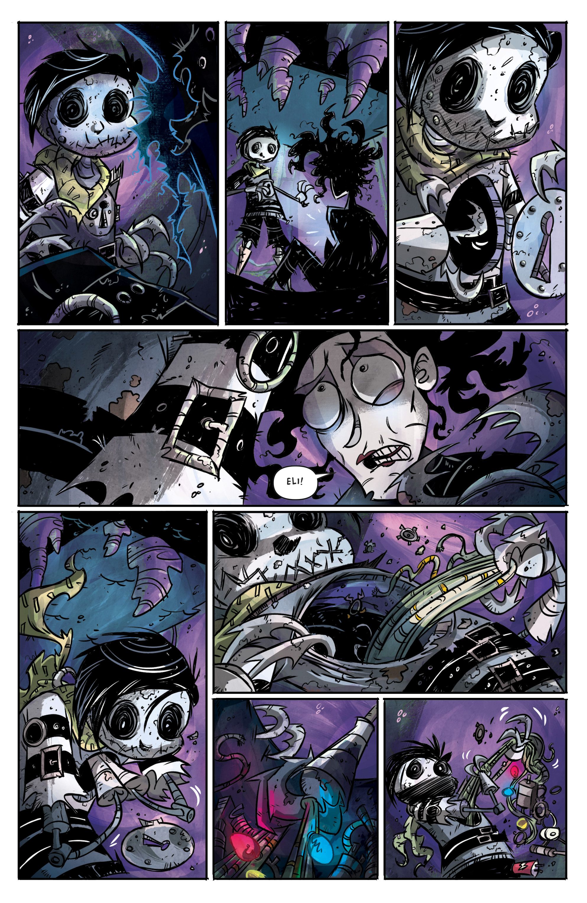 Read online Edward Scissorhands comic -  Issue #5 - 15